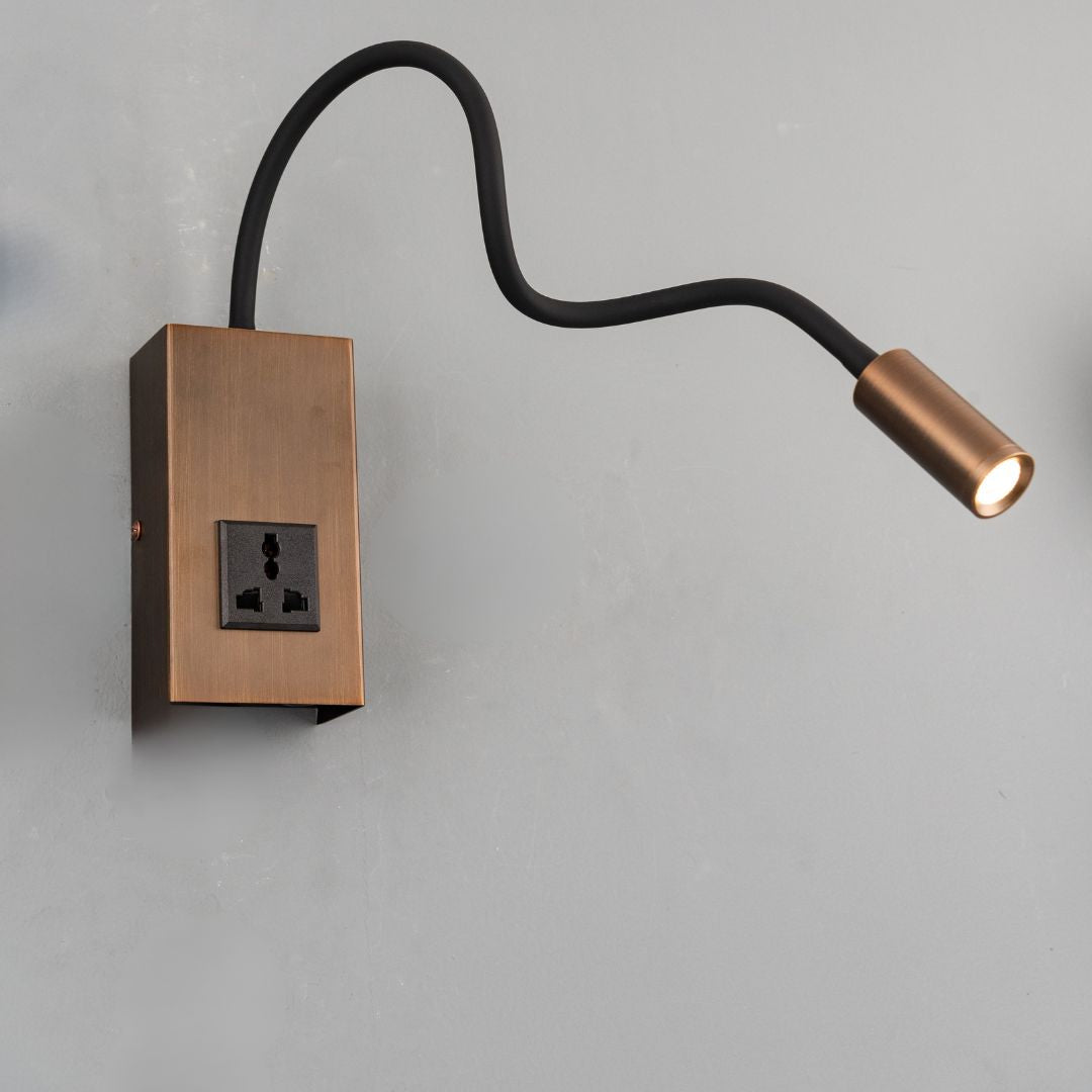 Tail Hotel Style Headboard/ Wall Reading Lamp Tail-Ez-WL(S)-28AB - Wall Lamps - ebarza Furniture UAE | Shop Modern Furniture in Abu Dhabi & Dubai - مفروشات ايبازرا في الامارات | تسوق اثاث عصري وديكورات مميزة في دبي وابوظبي