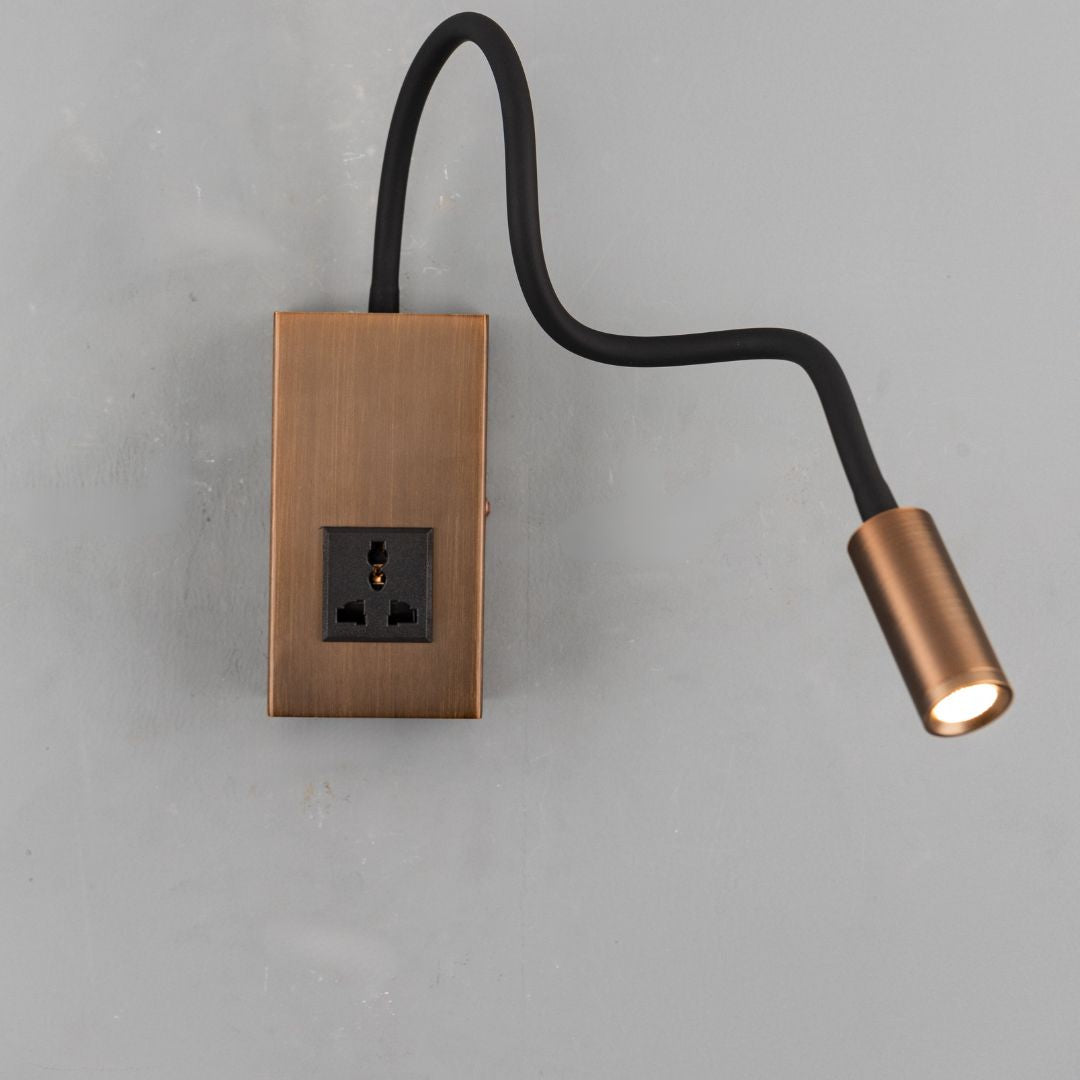 Tail Hotel Style Headboard/ Wall Reading Lamp Tail-Ez-WL(S)-28AB - Wall Lamps - ebarza Furniture UAE | Shop Modern Furniture in Abu Dhabi & Dubai - مفروشات ايبازرا في الامارات | تسوق اثاث عصري وديكورات مميزة في دبي وابوظبي