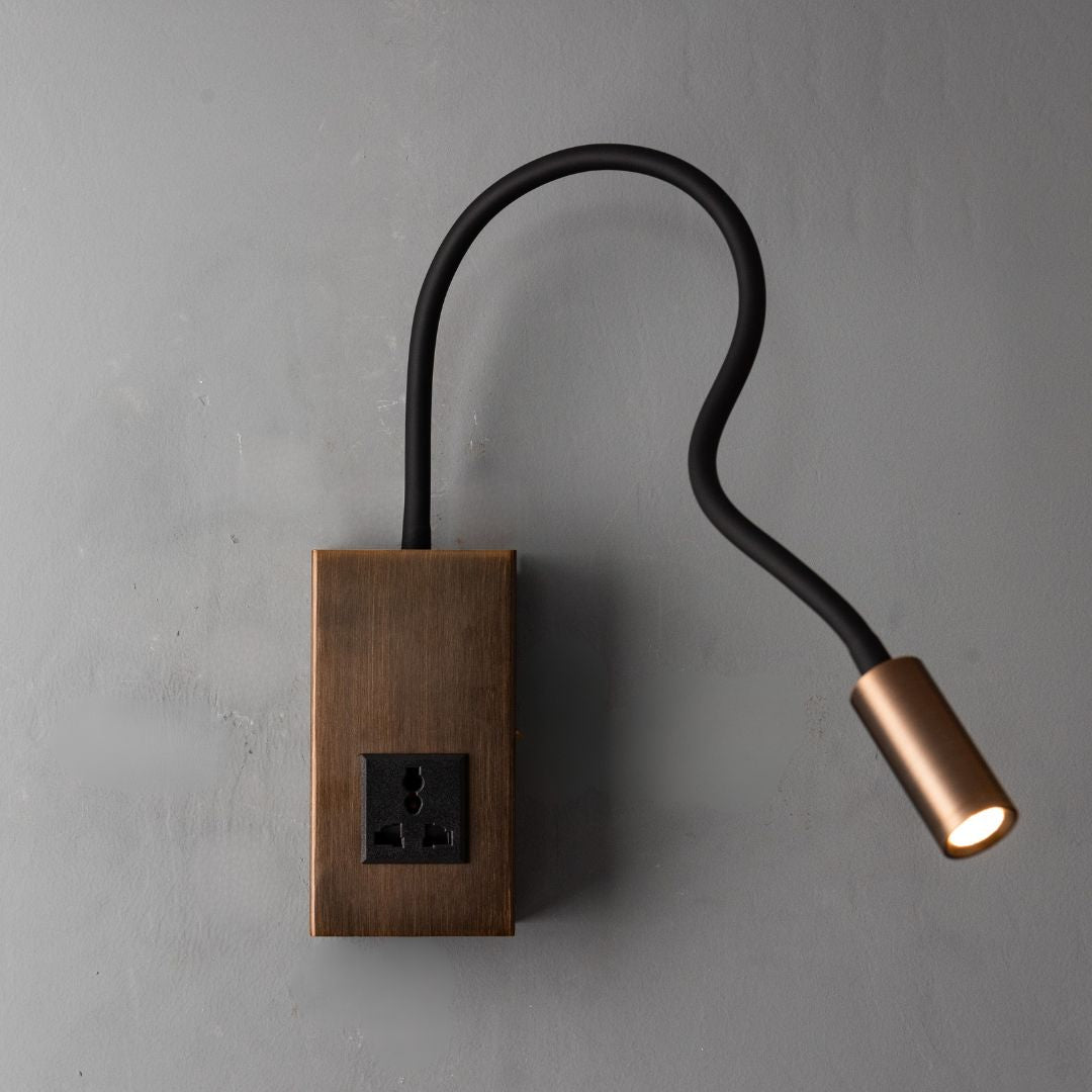 Tail Hotel Style Headboard/ Wall Reading Lamp Tail-Ez-WL(S)-28AB - Wall Lamps - ebarza Furniture UAE | Shop Modern Furniture in Abu Dhabi & Dubai - مفروشات ايبازرا في الامارات | تسوق اثاث عصري وديكورات مميزة في دبي وابوظبي