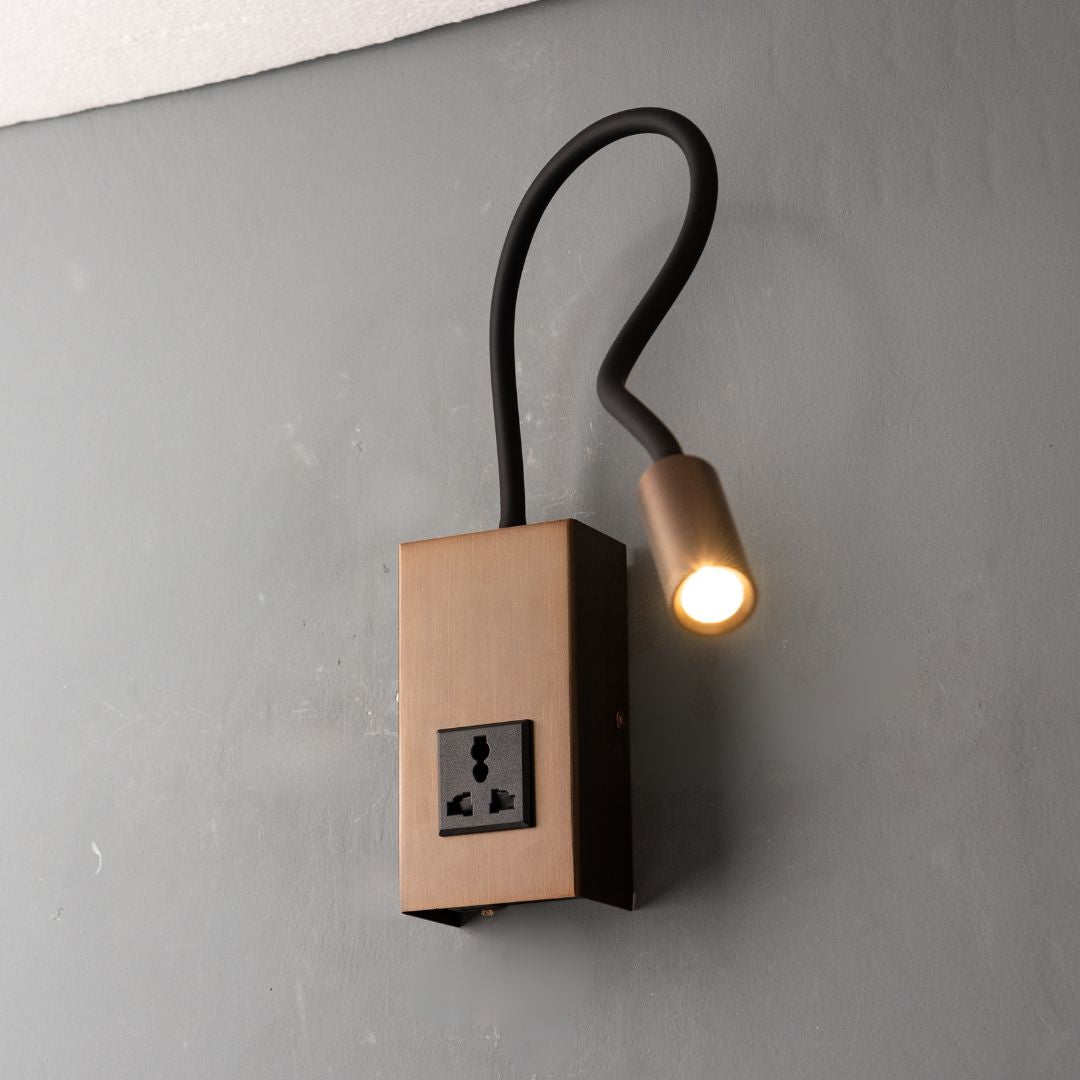 Tail Hotel Style Headboard/ Wall Reading Lamp Tail-Ez-WL(S)-28AB - Wall Lamps - ebarza Furniture UAE | Shop Modern Furniture in Abu Dhabi & Dubai - مفروشات ايبازرا في الامارات | تسوق اثاث عصري وديكورات مميزة في دبي وابوظبي