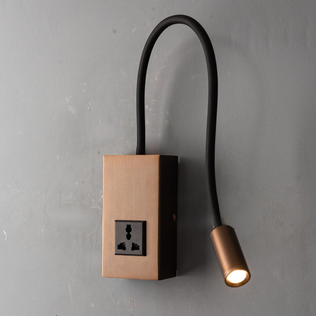 Tail Hotel Style Headboard/ Wall Reading Lamp Tail-Ez-WL(S)-28AB - Wall Lamps - ebarza Furniture UAE | Shop Modern Furniture in Abu Dhabi & Dubai - مفروشات ايبازرا في الامارات | تسوق اثاث عصري وديكورات مميزة في دبي وابوظبي