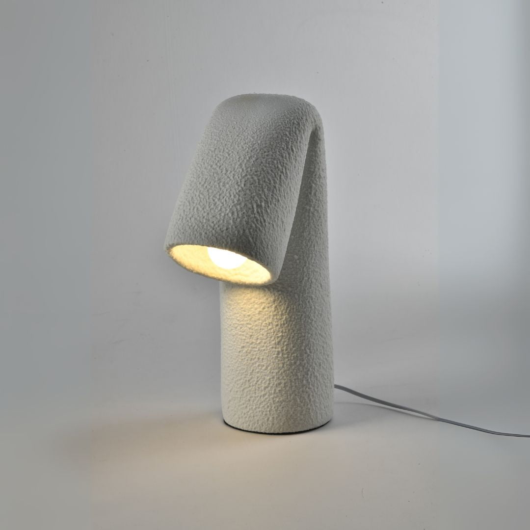 The Drape Resin Table lamp HTD-2529 - Desk/table Lamps - ebarza Furniture UAE | Shop Modern Furniture in Abu Dhabi & Dubai - مفروشات ايبازرا في الامارات | تسوق اثاث عصري وديكورات مميزة في دبي وابوظبي
