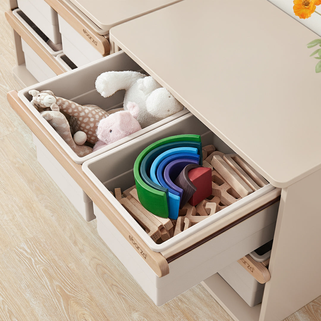 Tidy Toy Kids Cabinet BK-TITCv22/TEAD - Kids - ebarza Furniture UAE | Shop Modern Furniture in Abu Dhabi & Dubai - مفروشات ايبازرا في الامارات | تسوق اثاث عصري وديكورات مميزة في دبي وابوظبي