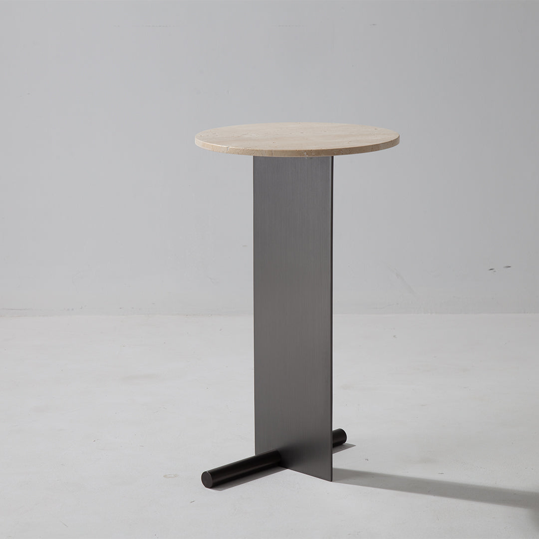 Travertine Coffee Table JA053-A - Coffee Tables - ebarza Furniture UAE | Shop Modern Furniture in Abu Dhabi & Dubai - مفروشات ايبازرا في الامارات | تسوق اثاث عصري وديكورات مميزة في دبي وابوظبي