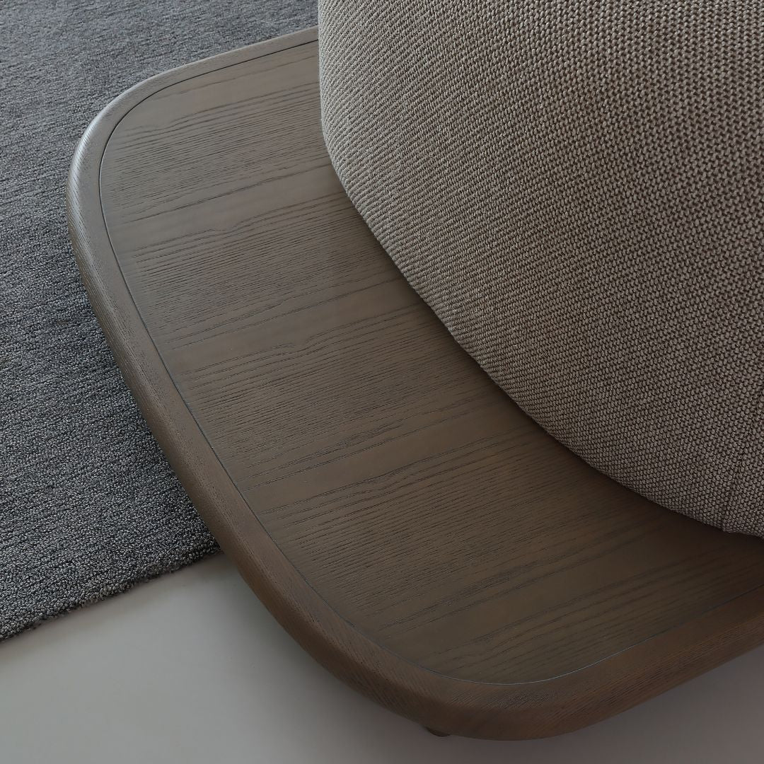 BEACON Umbra sofa with Z and Y-J sections, modern fabric upholstery, featuring a sleek design and cushioned seating.