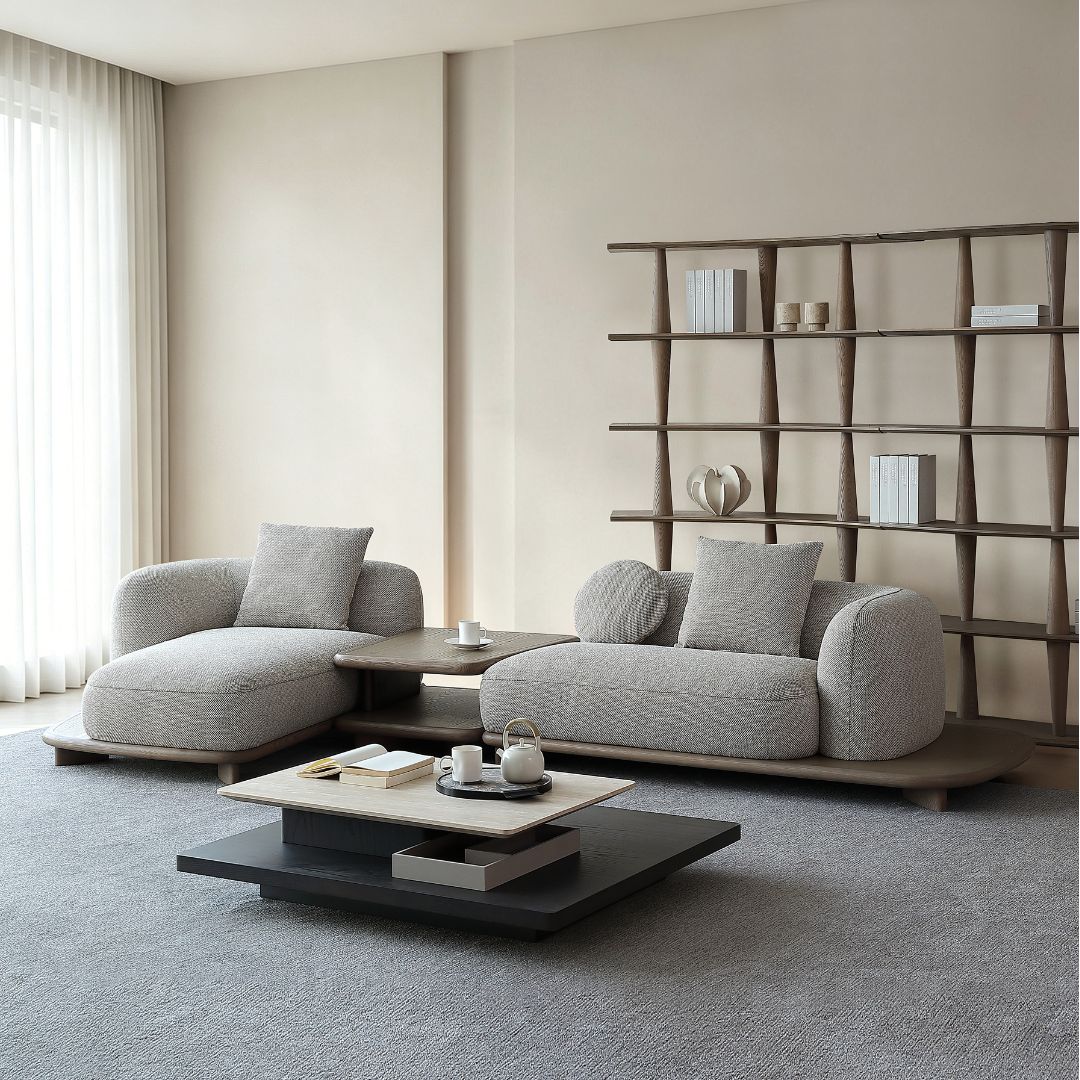 Pre-order 35 Days Delivery Umbra Sofa With Side Table A2(Y,J)+B(Z)+BMCJ-BJ60196 AMCJ-S6081A