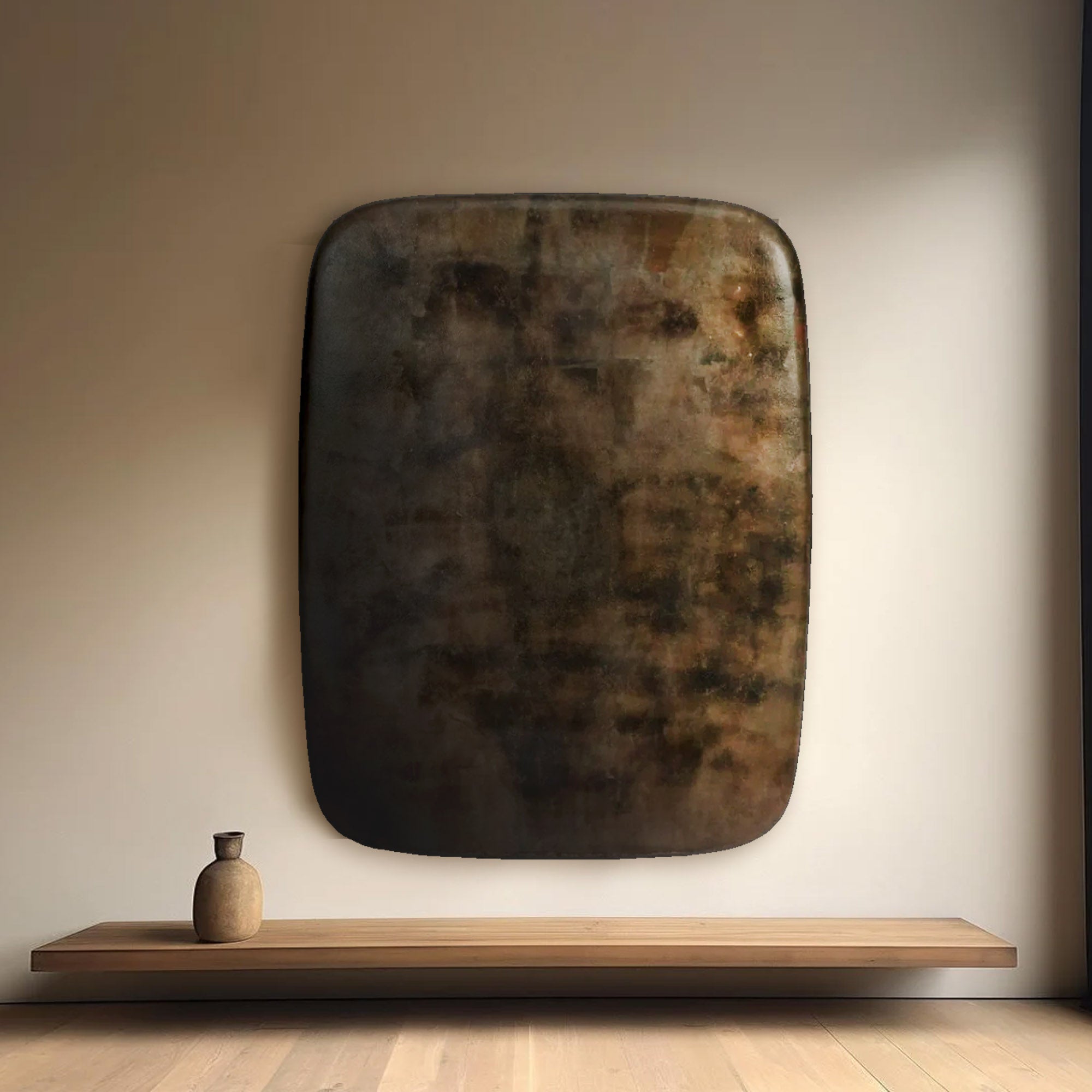 Handmade Wall Art Wood Carving & Gold Foil - 2403D0077-W730*H890-84819595 - Paintings - ebarza Furniture UAE | Shop Modern Furniture in Abu Dhabi & Dubai - مفروشات ايبازرا في الامارات | تسوق اثاث عصري وديكورات مميزة في دبي وابوظبي