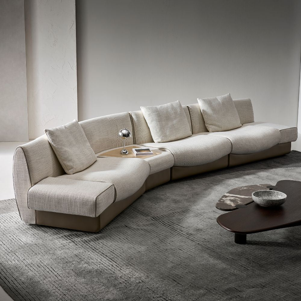 Curve Modular Sofa SF-109 EXM-01 - Sofas - ebarza Furniture UAE | Shop Modern Furniture in Abu Dhabi & Dubai - مفروشات ايبازرا في الامارات | تسوق اثاث عصري وديكورات مميزة في دبي وابوظبي