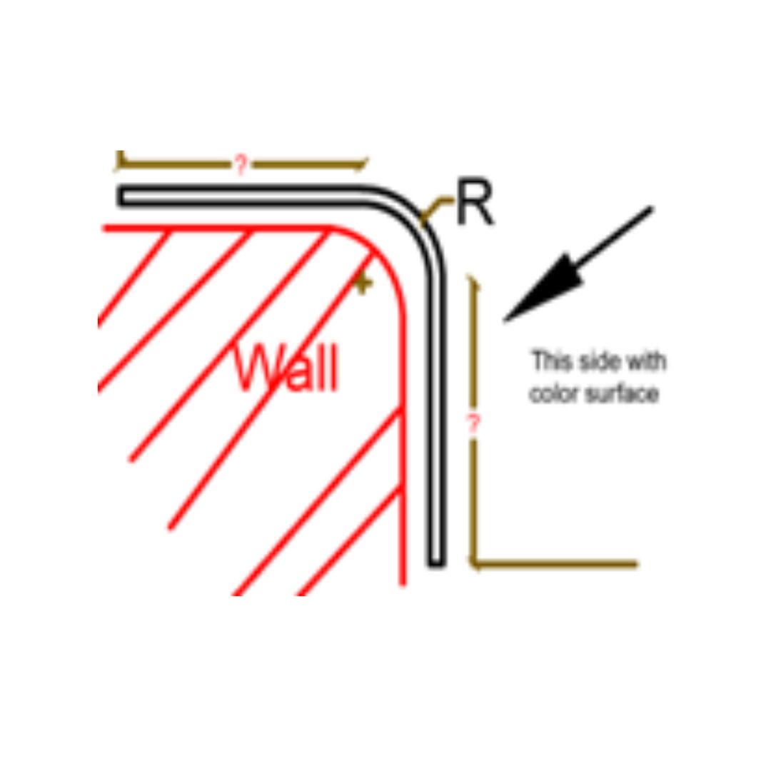 R0 304SS External Corner Skirting Accessories - Black - PR0071 - wall-panels-profiles - ebarza Furniture UAE | Shop Modern Furniture in Abu Dhabi & Dubai - مفروشات ايبازرا في الامارات | تسوق اثاث عصري وديكورات مميزة في دبي وابوظبي