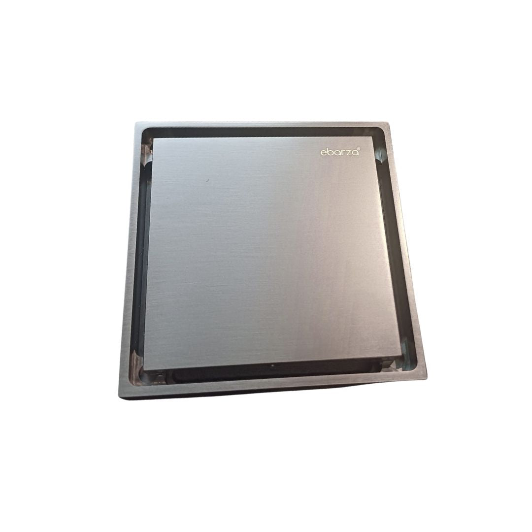 Anti-Smell Floor Drainer 10X10cm ¢45 FD78835GM - Bathroom Accessories - ebarza Furniture UAE | Shop Modern Furniture in Abu Dhabi & Dubai - مفروشات ايبازرا في الامارات | تسوق اثاث عصري وديكورات مميزة في دبي وابوظبي