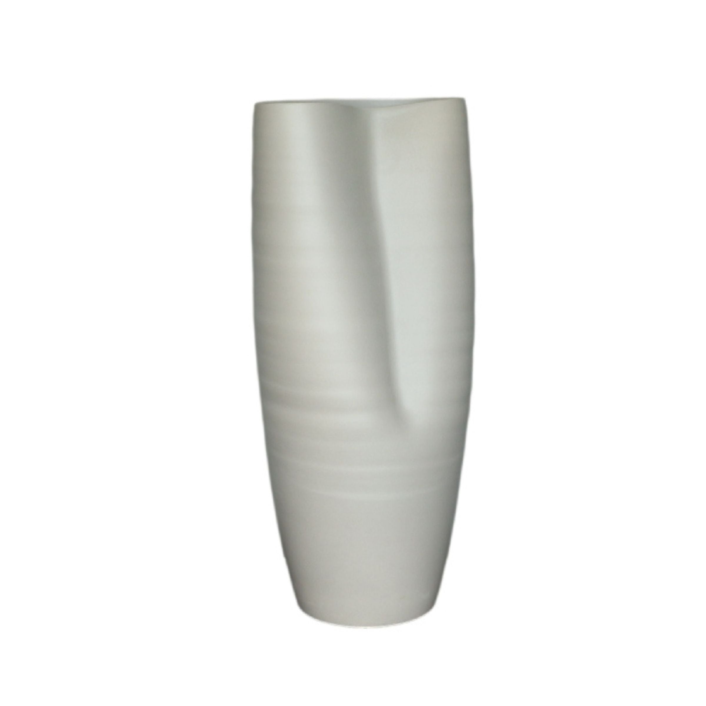 Cloud Whisper Dreamy Textured Vase Y20602 -  Vases | مزهرية كلاود ويسبر حالمة - ebarza Furniture UAE | Shop Modern Furniture in Abu Dhabi & Dubai - مفروشات ايبازرا في الامارات | تسوق اثاث عصري وديكورات مميزة في دبي وابوظبي