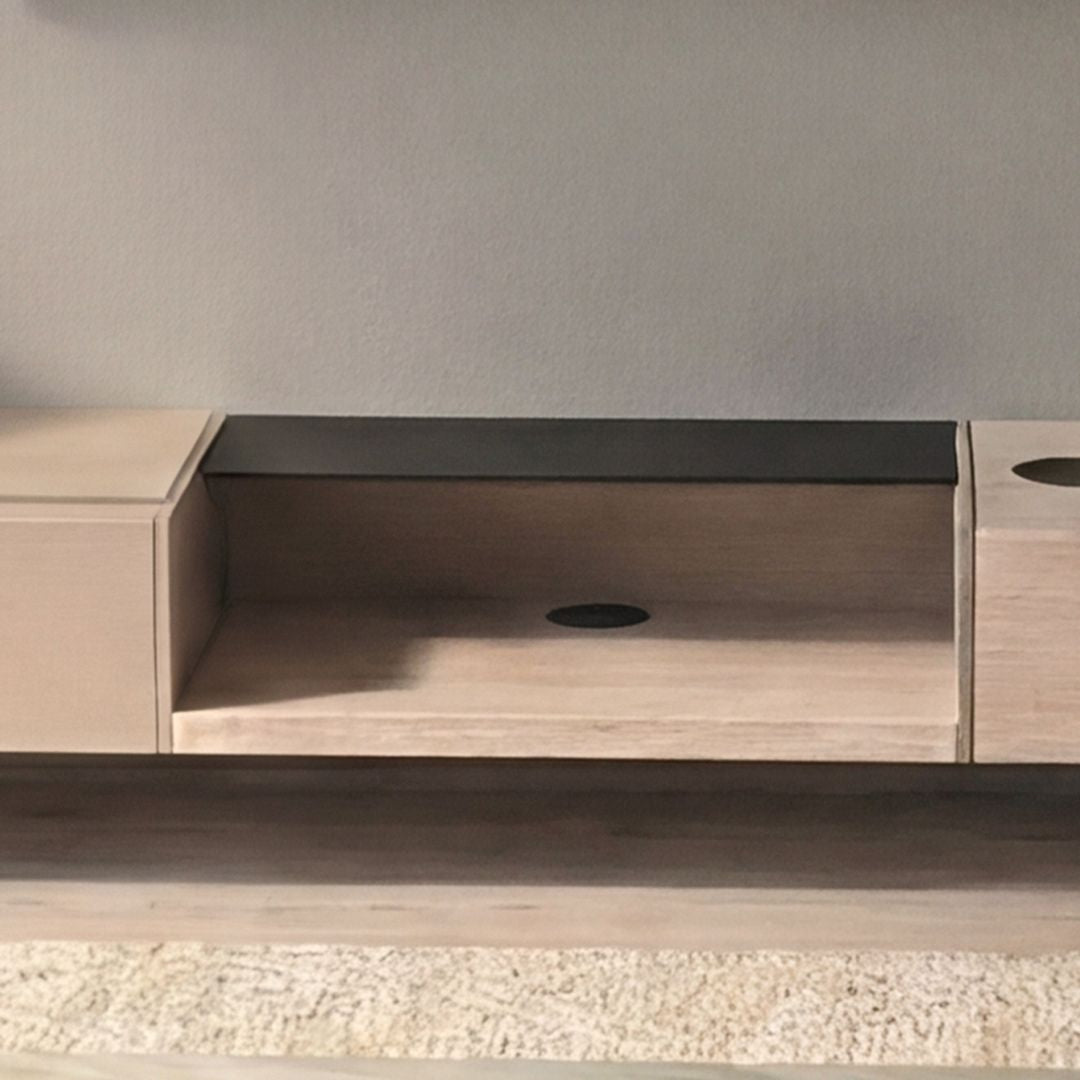 Vellum Suspended / Hanged TV Unit - Dresser - A style - TV-888 - Storage/TV Unites - ebarza Furniture UAE | Shop Modern Furniture in Abu Dhabi & Dubai - مفروشات ايبازرا في الامارات | تسوق اثاث عصري وديكورات مميزة في دبي وابوظبي