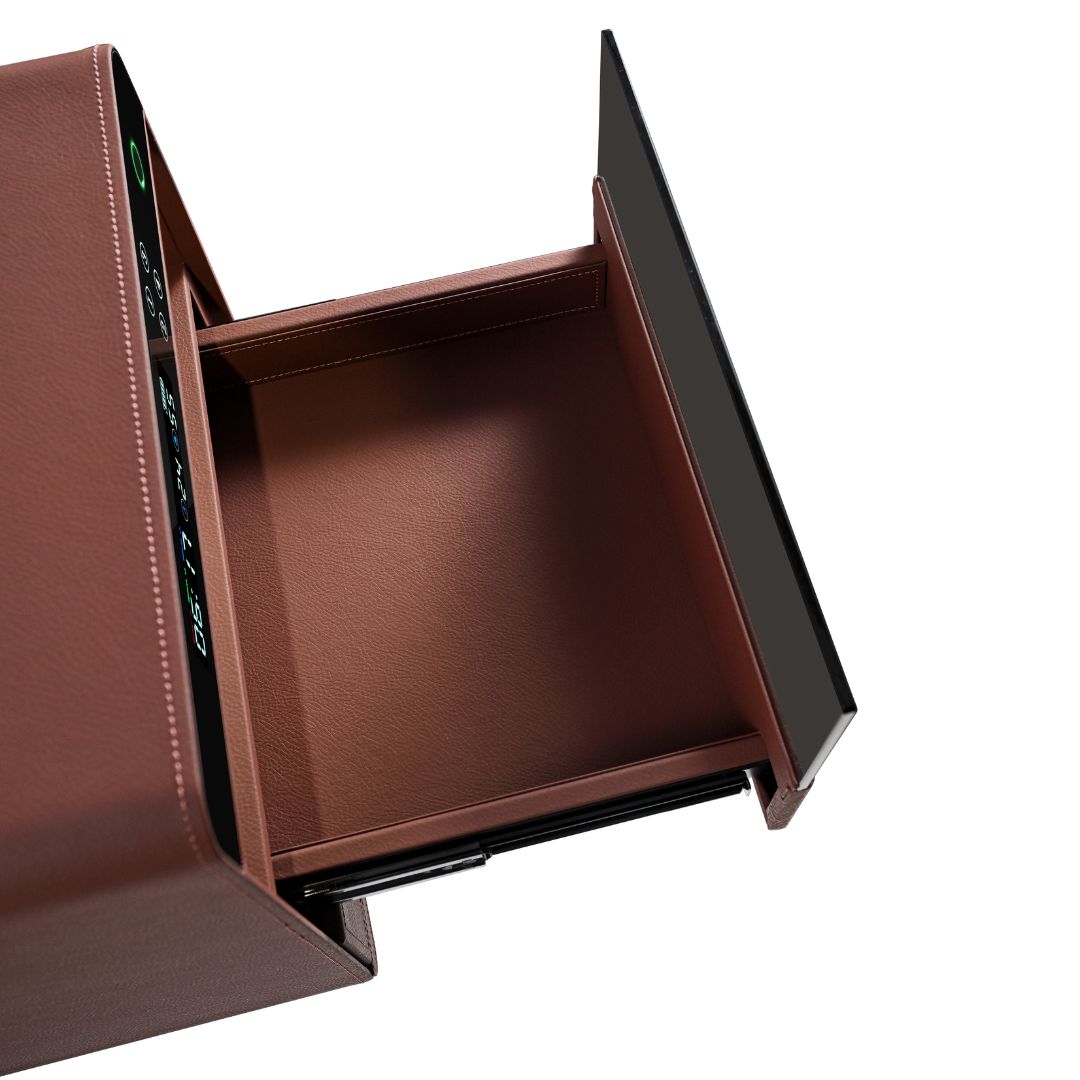 Watch Winder 3 Watchs CH9-ST053-T3-400 - Safe Box - ebarza Furniture UAE | Shop Modern Furniture in Abu Dhabi & Dubai - مفروشات ايبازرا في الامارات | تسوق اثاث عصري وديكورات مميزة في دبي وابوظبي