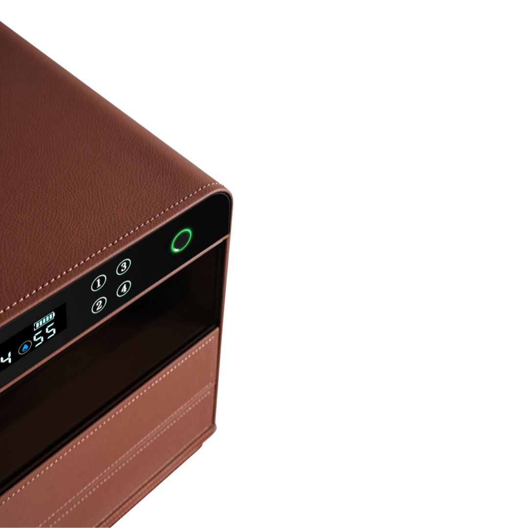 Watch Winder 3 Watchs CH9-ST053-T3-400 - Safe Box - ebarza Furniture UAE | Shop Modern Furniture in Abu Dhabi & Dubai - مفروشات ايبازرا في الامارات | تسوق اثاث عصري وديكورات مميزة في دبي وابوظبي