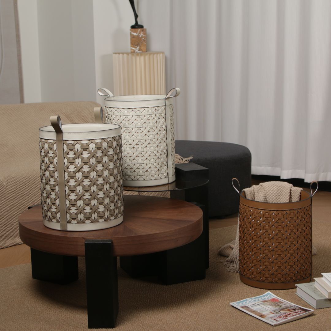 Pre-order 15 Days Delivery Weaven Storage Basket-L KK5005FL