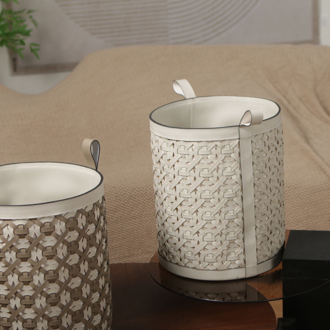 Pre-order 15 Days Delivery Weaven Storage Basket-L KK5005FL