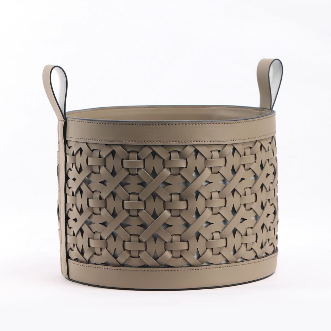 Pre-order 15 Days Delivery Weaven Storage Basket-S KK5005HS - Baskets - ebarza Furniture UAE | Shop Modern Furniture in Abu Dhabi & Dubai - مفروشات ايبازرا في الامارات | تسوق اثاث عصري وديكورات مميزة في دبي وابوظبي