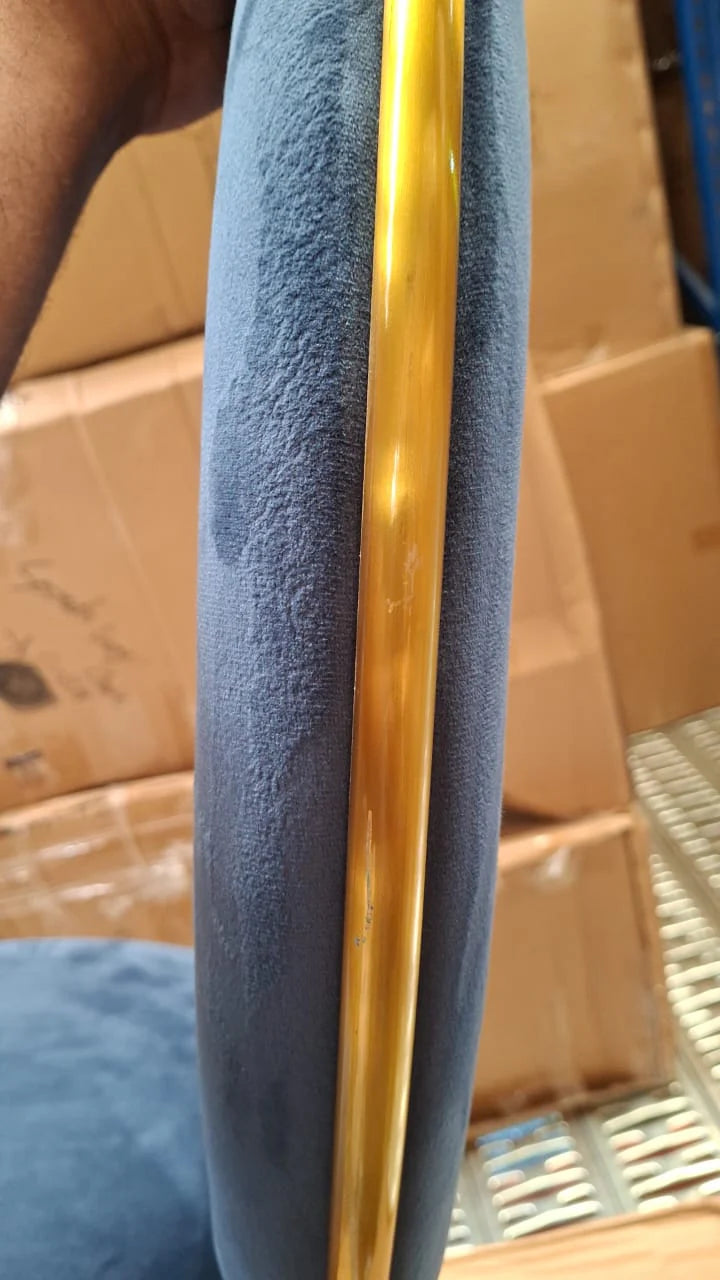 AS IS - Velletri Dinning Chair Tg-198-Blue - DISPLAY ITEM - ebarza Furniture UAE | Shop Modern Furniture in Abu Dhabi & Dubai - مفروشات ايبازرا في الامارات | تسوق اثاث عصري وديكورات مميزة في دبي وابوظبي