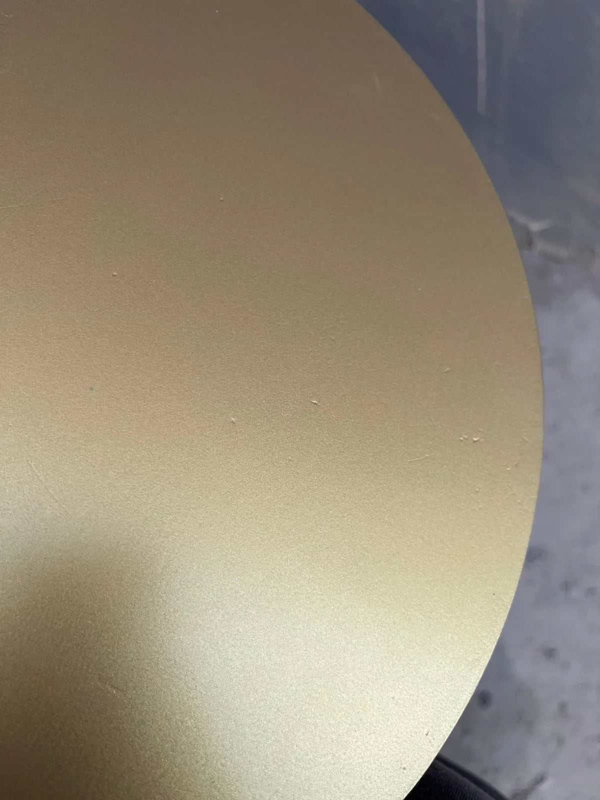 AS IS - GRANDE BUTTON SIDE TABLE MEDIUM ORXGRND-STM35 - DISPLAY ITEM - ebarza Furniture UAE | Shop Modern Furniture in Abu Dhabi & Dubai - مفروشات ايبازرا في الامارات | تسوق اثاث عصري وديكورات مميزة في دبي وابوظبي