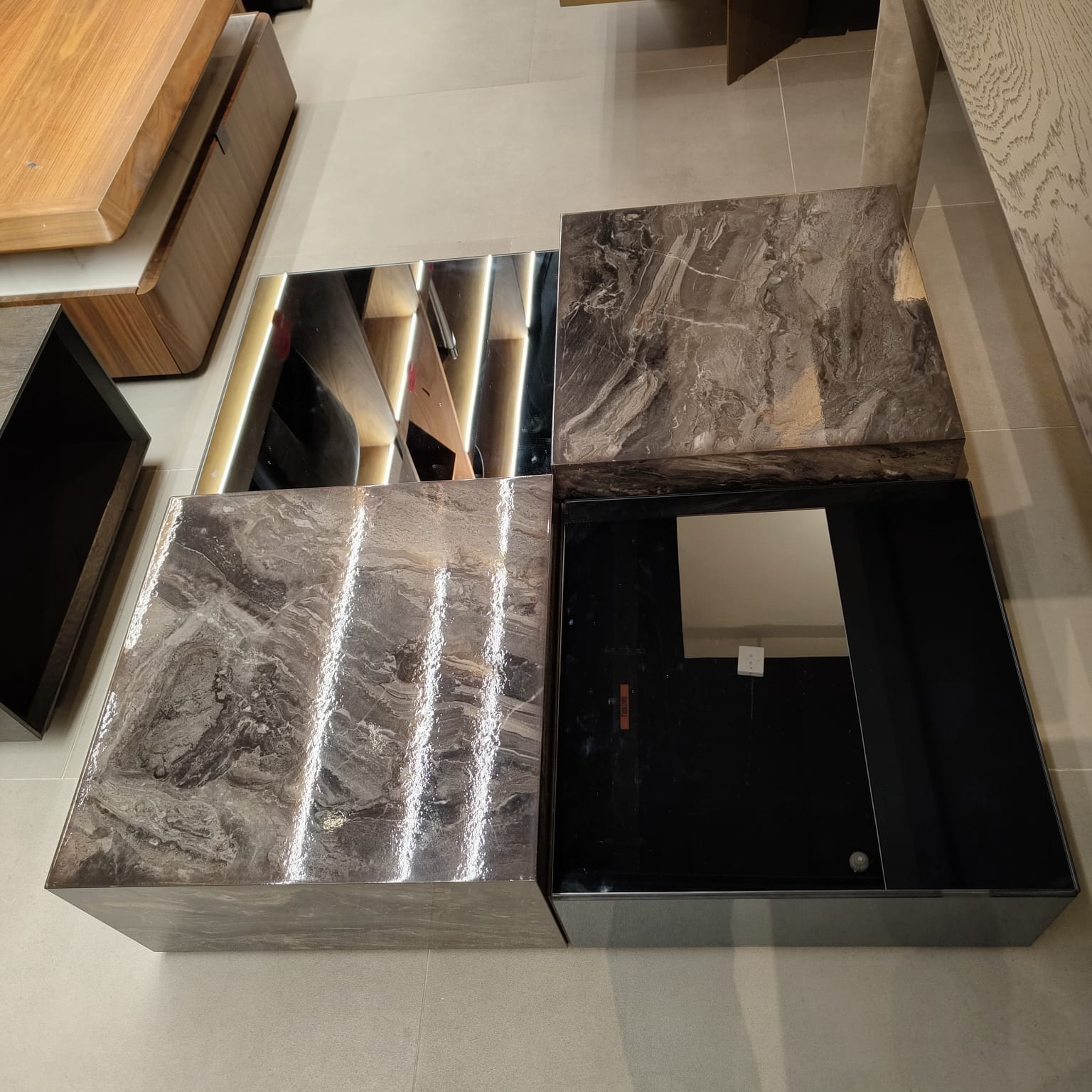 Display Item - Forever Center Table Frvr-006CYAS - DISPLAY ITEM - ebarza Furniture UAE | Shop Modern Furniture in Abu Dhabi & Dubai - مفروشات ايبازرا في الامارات | تسوق اثاث عصري وديكورات مميزة في دبي وابوظبي