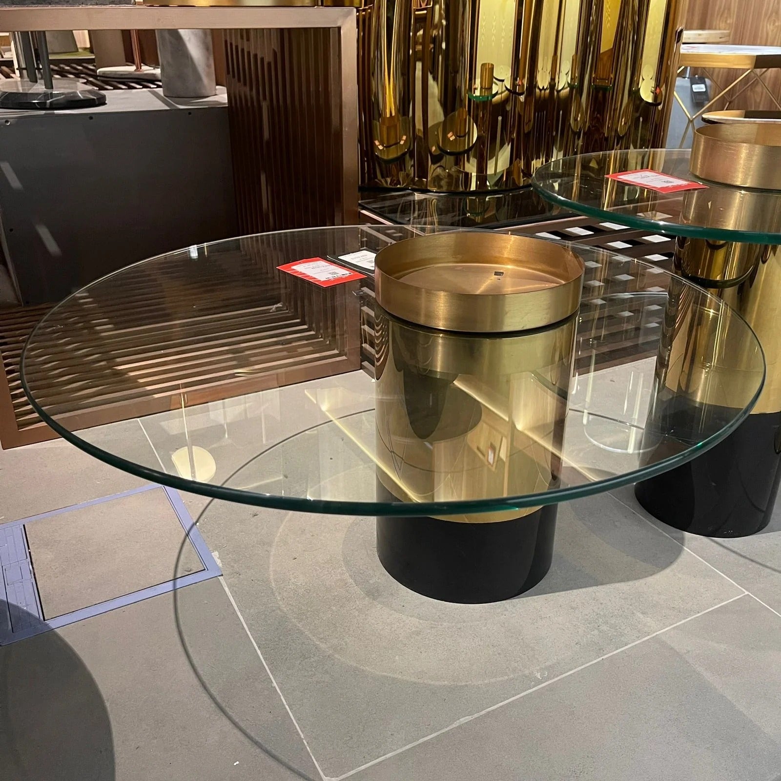 Display Item - Gavle Center Table Tg-432-1YAS - DISPLAY ITEM - ebarza Furniture UAE | Shop Modern Furniture in Abu Dhabi & Dubai - مفروشات ايبازرا في الامارات | تسوق اثاث عصري وديكورات مميزة في دبي وابوظبي