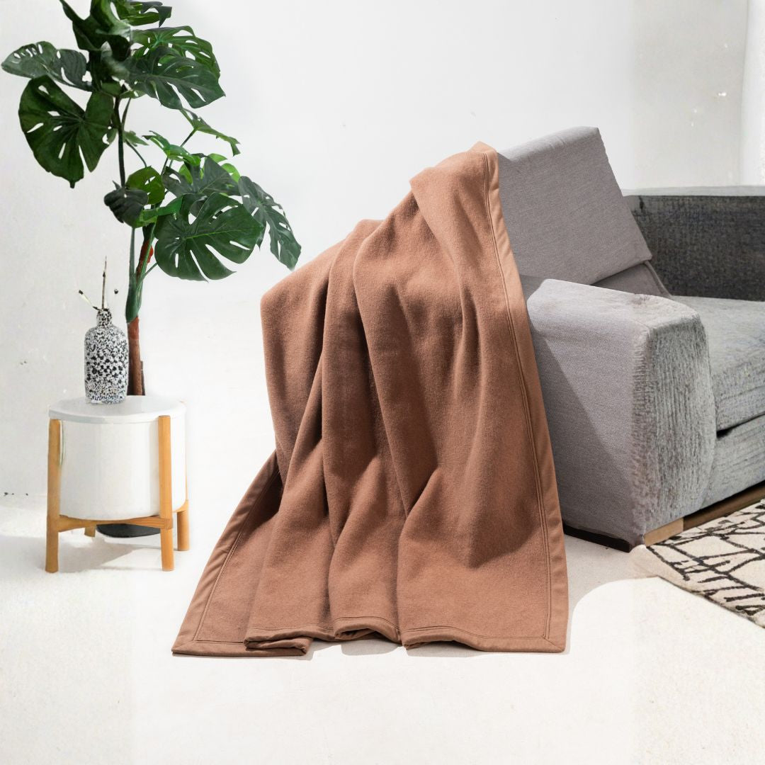 Pre-order 15 Days Delivery Wool Blanket DR-BLK06 - Blankets - ebarza Furniture UAE | Shop Modern Furniture in Abu Dhabi & Dubai - مفروشات ايبازرا في الامارات | تسوق اثاث عصري وديكورات مميزة في دبي وابوظبي