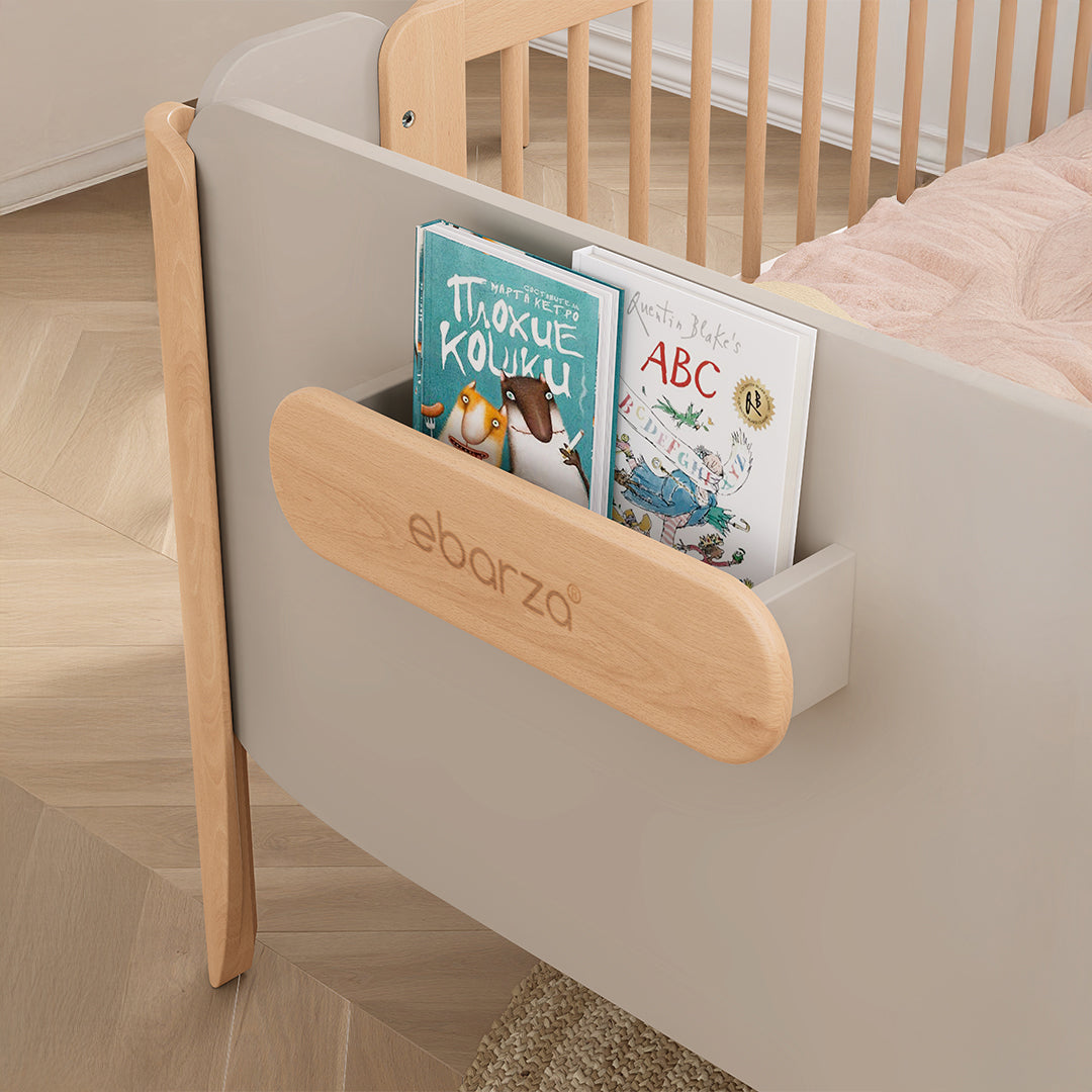 Yarra Guarded Kids Single Bed (mattress size 188x90x14CM) BK-YAGSB/TEBH - Kids Beds - ebarza Furniture UAE | Shop Modern Furniture in Abu Dhabi & Dubai - مفروشات ايبازرا في الامارات | تسوق اثاث عصري وديكورات مميزة في دبي وابوظبي