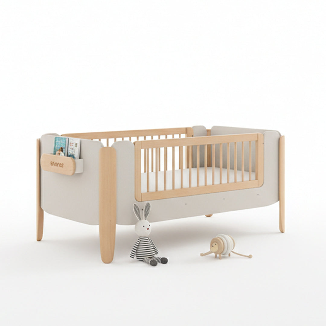 Yarra Guarded Kids Single Bed (mattress size 188x90x14CM) BK-YAGSB/TEBH - Kids Beds - ebarza Furniture UAE | Shop Modern Furniture in Abu Dhabi & Dubai - مفروشات ايبازرا في الامارات | تسوق اثاث عصري وديكورات مميزة في دبي وابوظبي