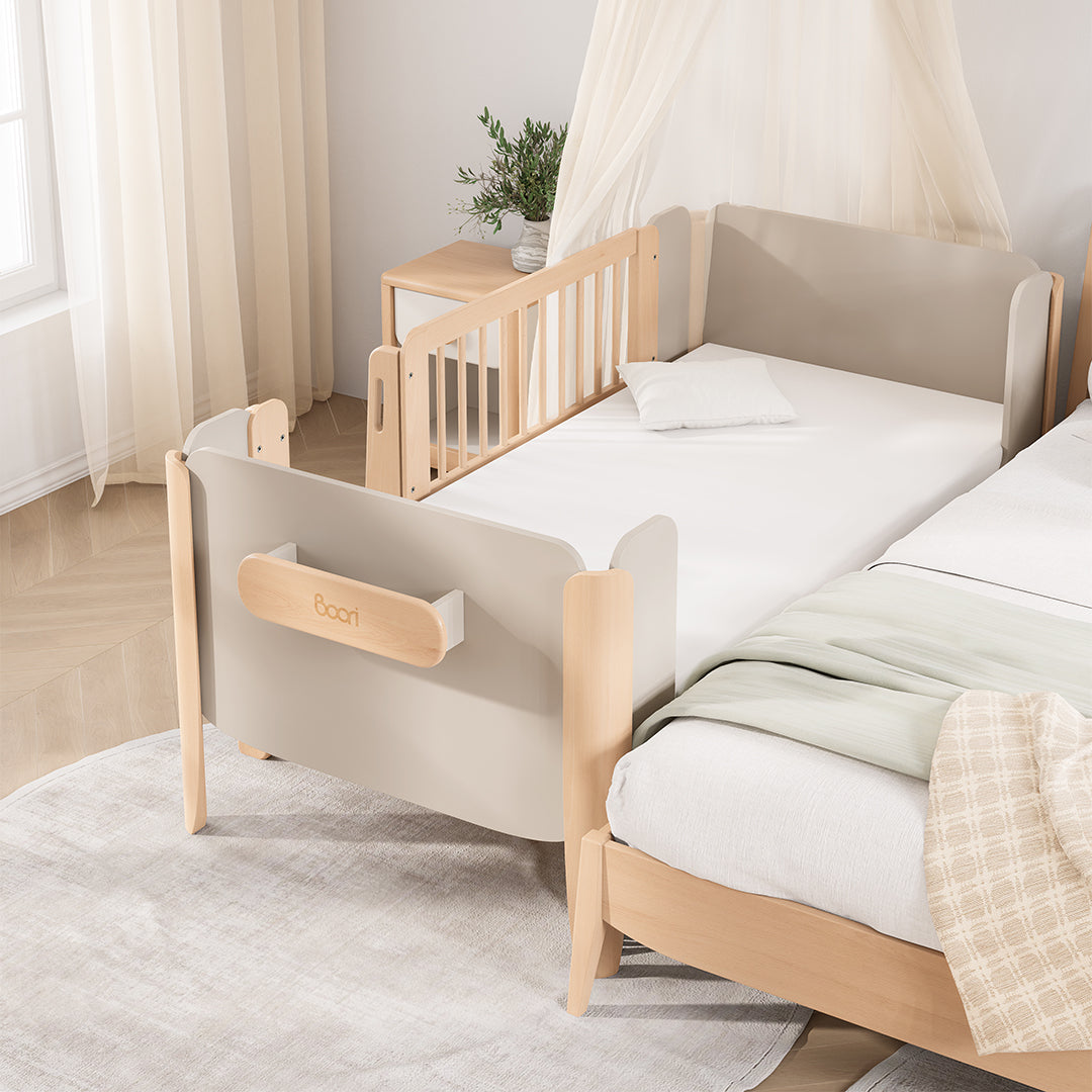 Yarra Guarded Kids Single Bed (mattress size 188x90x14CM) BK-YAGSB/TEBH