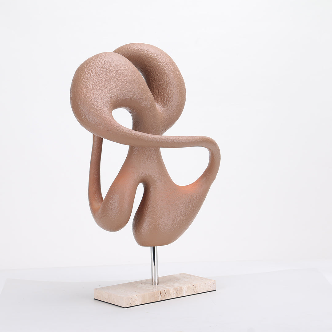 Abstract sculpture KA3099A from BEACON home decor figurines, modern artistic metal sculpture for contemporary interior decoration.