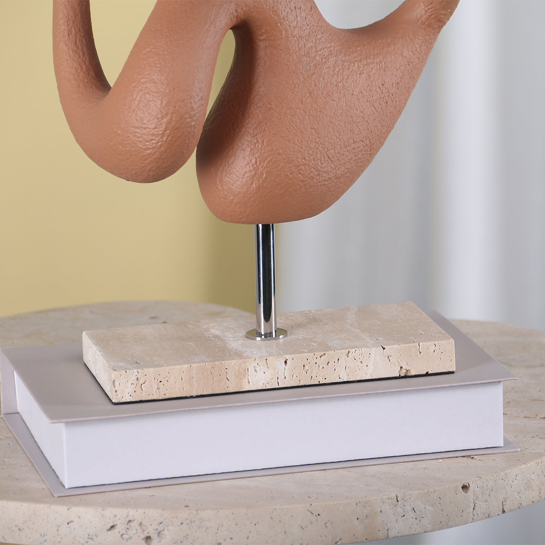 Abstract BEACON home decor sculpture KA3099A, modern artistic figurine for stylish interior decoration.