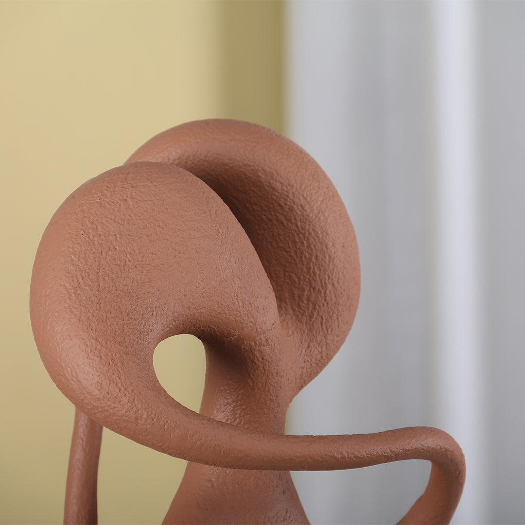Abstract BEACON home decor sculpture KA3099A, modern figurine with flowing shapes, perfect for contemporary interior decoration.