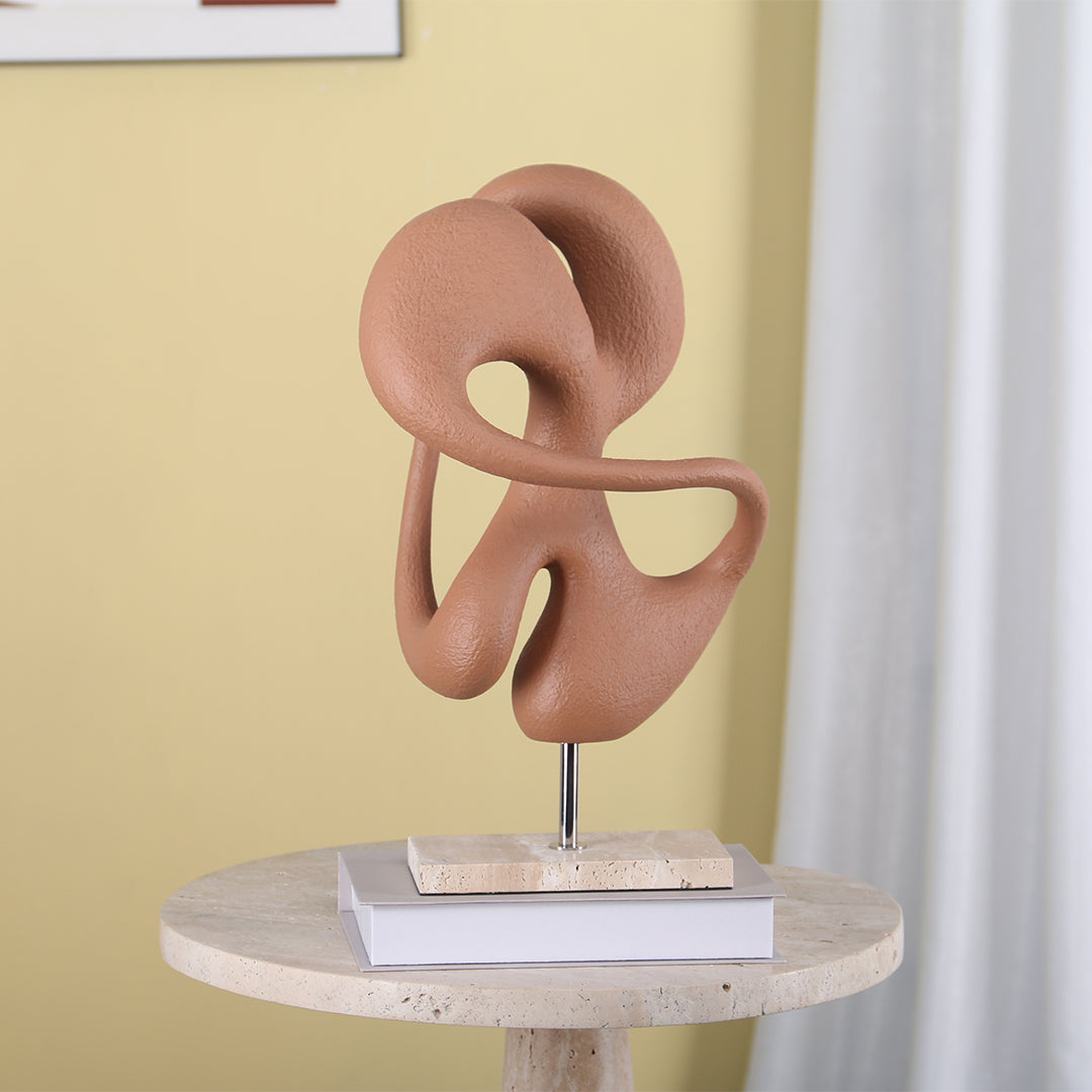 Abstract BEACON home decor sculpture KA3099A featuring modern, artistic design for stylish interior decoration.