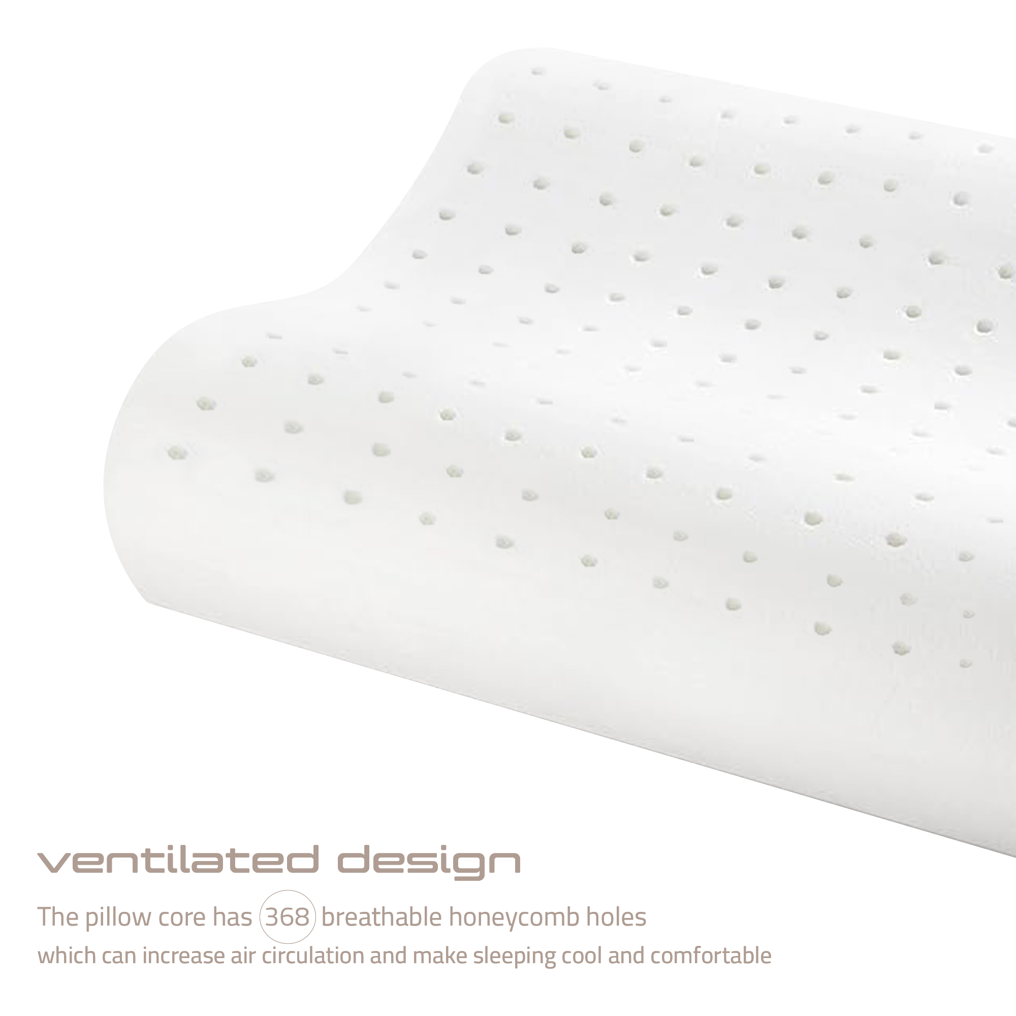 Airmed Pillow 60X43X11 Cm 010105387 - Cushions - ebarza Furniture UAE | Shop Modern Furniture in Abu Dhabi & Dubai - مفروشات ايبازرا في الامارات | تسوق اثاث عصري وديكورات مميزة في دبي وابوظبي