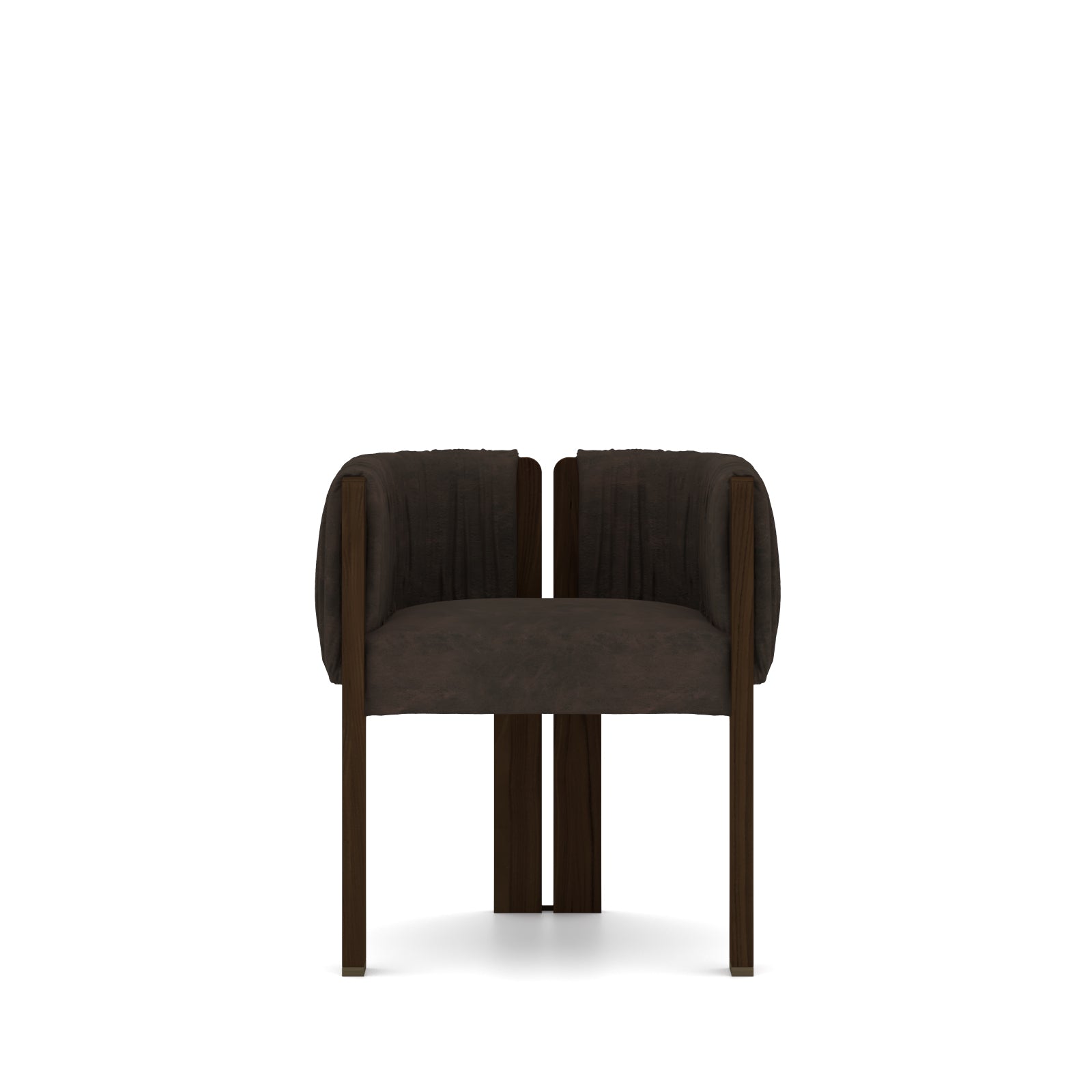 Amber Lounge / Dining Chair Td-Abr003-Br -  Chairs | آمبر كرسي صالة / كرسي طعام - ebarza Furniture UAE | Shop Modern Furniture in Abu Dhabi & Dubai - مفروشات ايبازرا في الامارات | تسوق اثاث عصري وديكورات مميزة في دبي وابوظبي