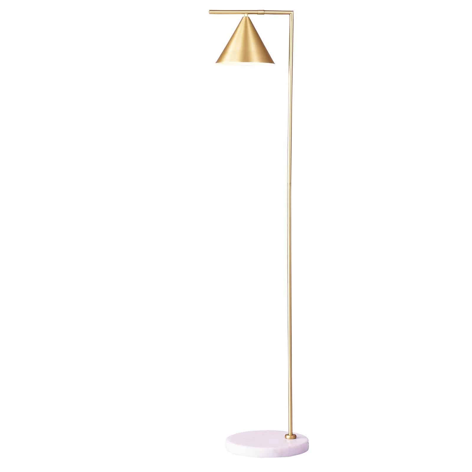 Andria Marble  Floor Lamp  Cl1165Fe -  Pendant Lamps | مصباح أرضي من الرخام أندريا - ebarza Furniture UAE | Shop Modern Furniture in Abu Dhabi & Dubai - مفروشات ايبازرا في الامارات | تسوق اثاث عصري وديكورات مميزة في دبي وابوظبي