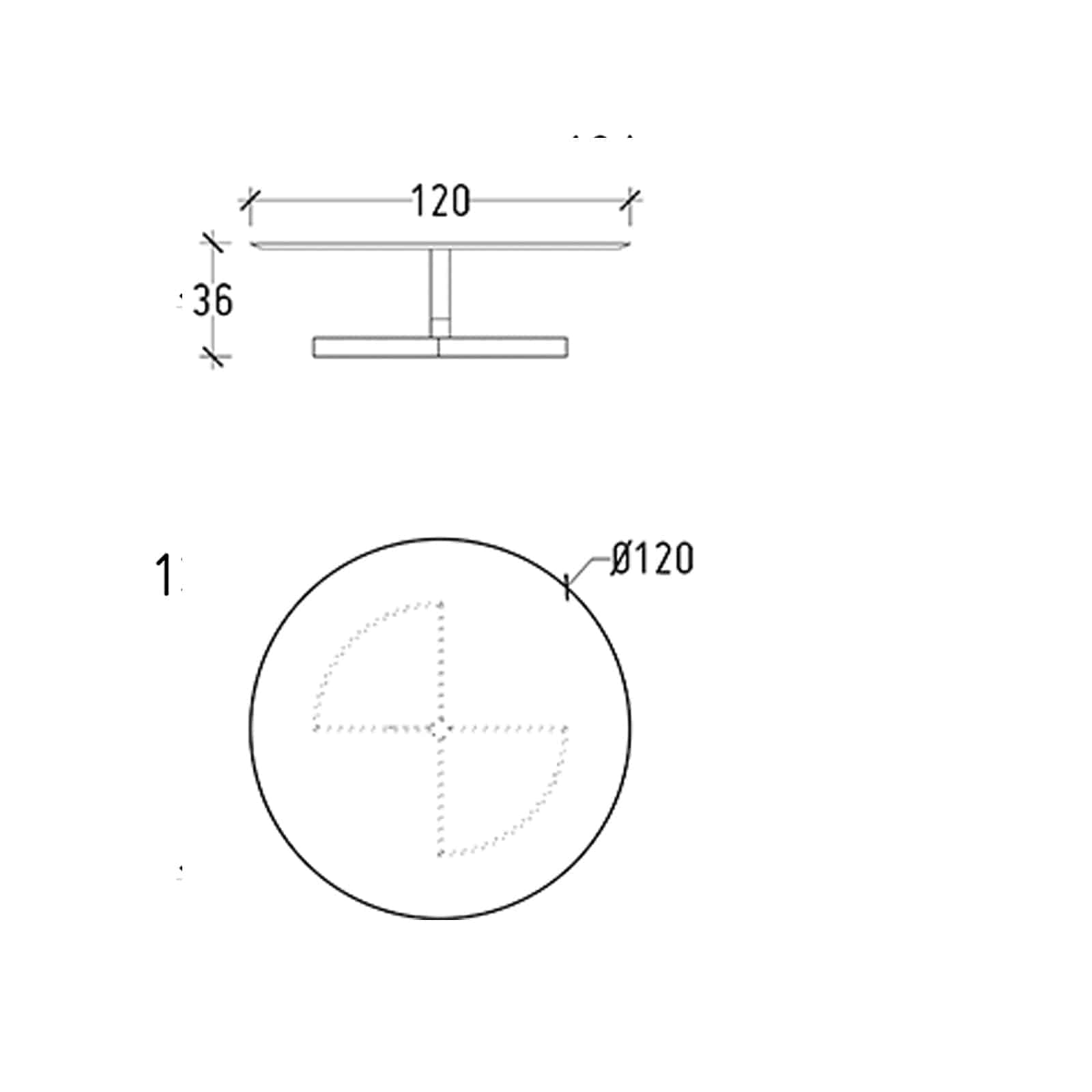 Antares Center Table Antares-001 - Coffee Tables - ebarza Furniture UAE | Shop Modern Furniture in Abu Dhabi & Dubai - مفروشات ايبازرا في الامارات | تسوق اثاث عصري وديكورات مميزة في دبي وابوظبي