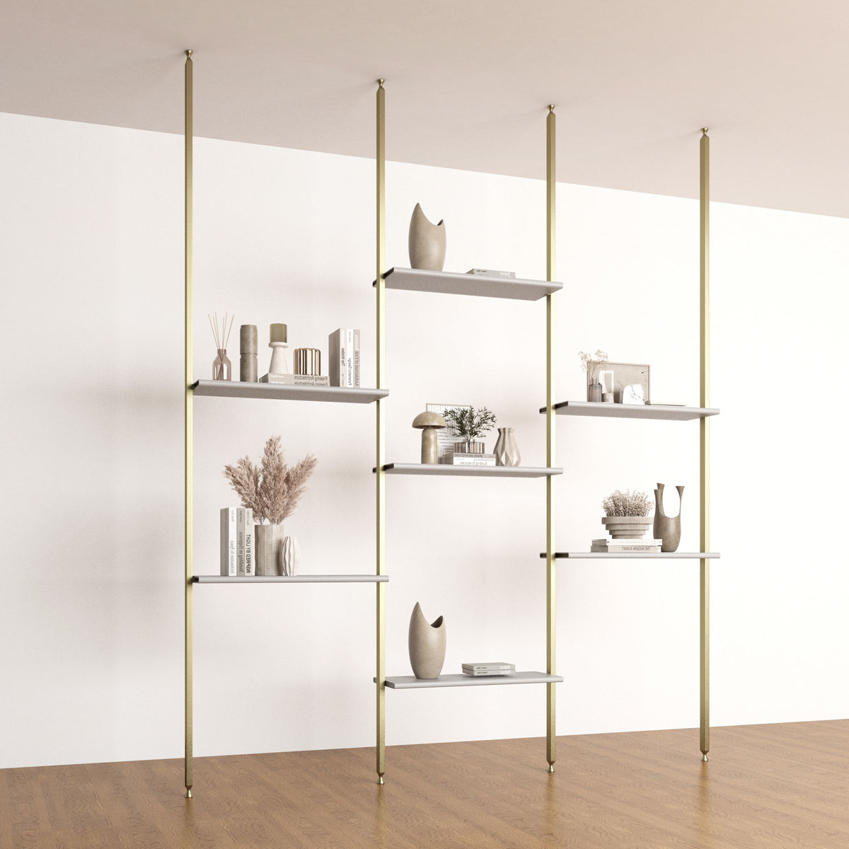 Antik Closet/Cabinet SADDLE LEATHER+MDF SHELF 100X50cm-Biege - Cabinets - ebarza Furniture UAE | Shop Modern Furniture in Abu Dhabi & Dubai - مفروشات ايبازرا في الامارات | تسوق اثاث عصري وديكورات مميزة في دبي وابوظبي