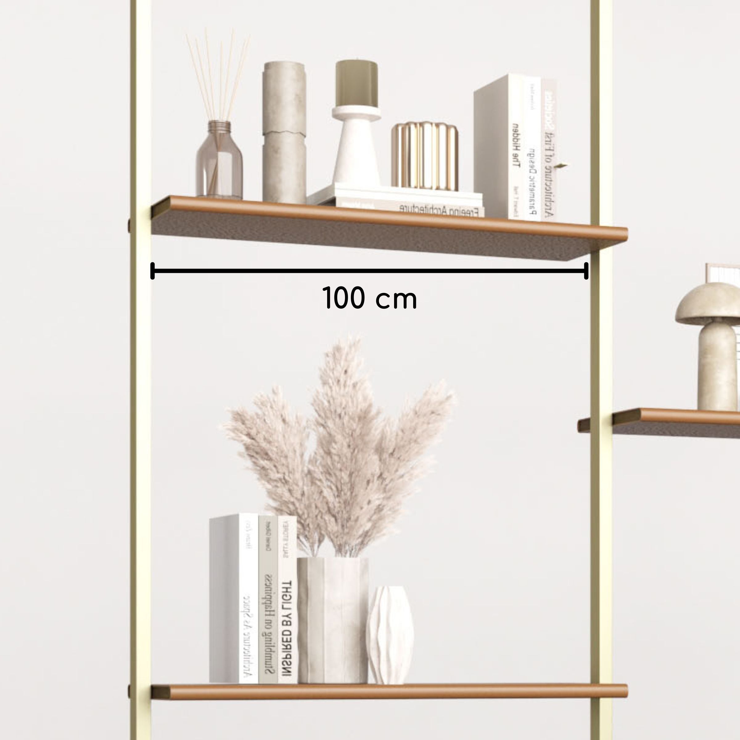 Antik Closet/Cabinet SADDLE LEATHER+MDF SHELF 100X50cm-caramel - Cabinets - ebarza Furniture UAE | Shop Modern Furniture in Abu Dhabi & Dubai - مفروشات ايبازرا في الامارات | تسوق اثاث عصري وديكورات مميزة في دبي وابوظبي