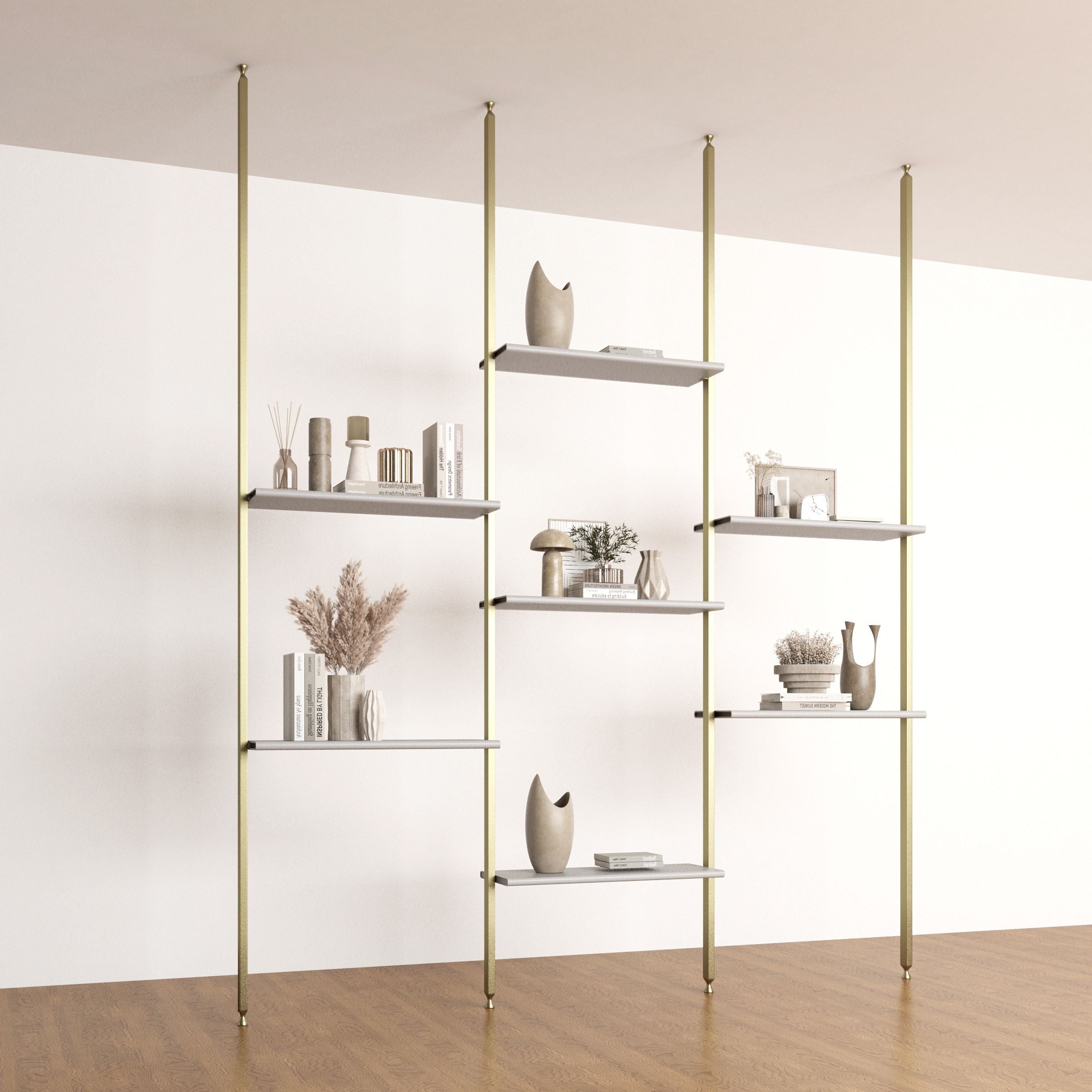 Antik Closet/Cabinet SADDLE LEATHER+MDF SHELF 50X50 - Shelves - ebarza Furniture UAE | Shop Modern Furniture in Abu Dhabi & Dubai - مفروشات ايبازرا في الامارات | تسوق اثاث عصري وديكورات مميزة في دبي وابوظبي