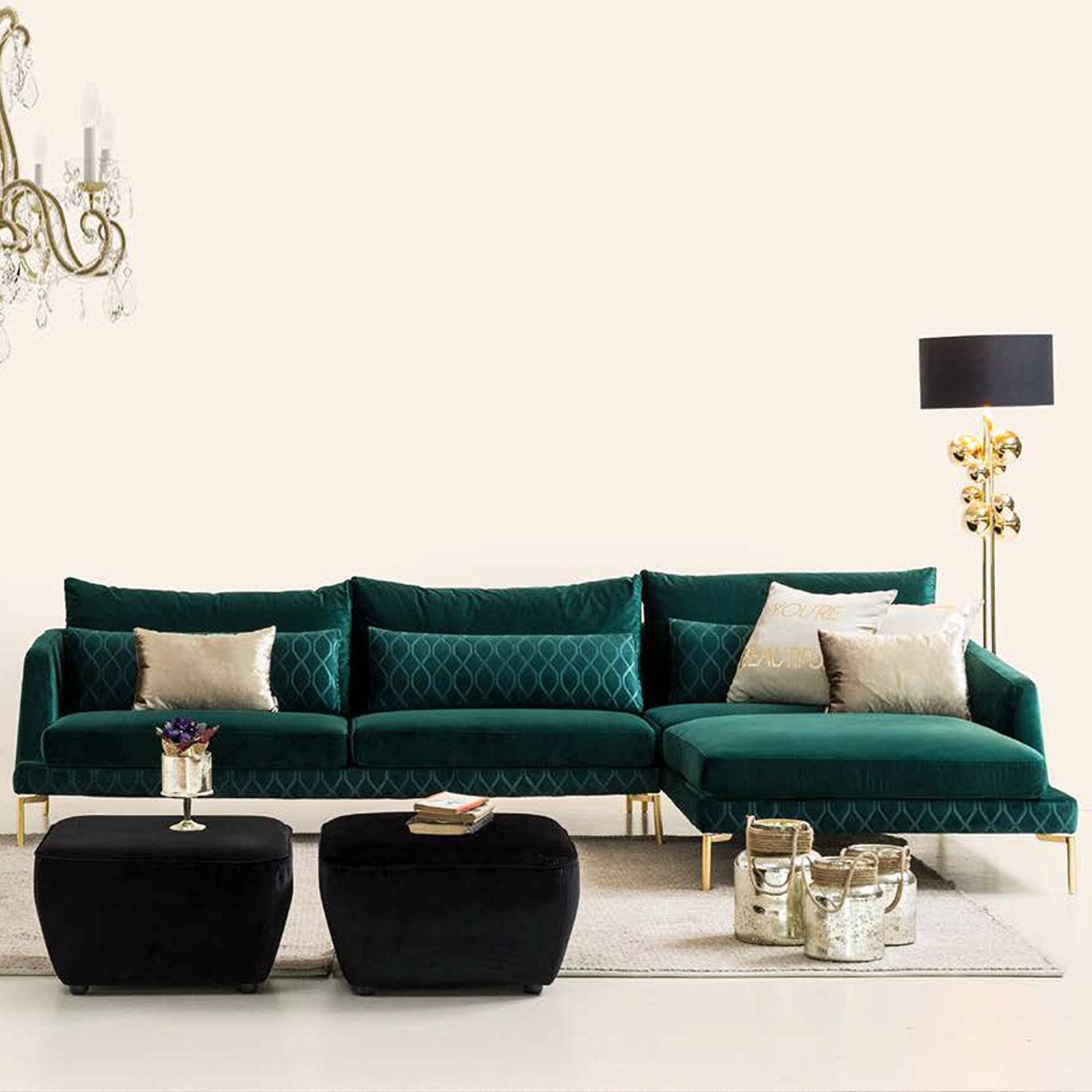 Anzio Corner Sofa Set Anzeo50 Captown 18 - Sofas - ebarza Furniture UAE | Shop Modern Furniture in Abu Dhabi & Dubai - مفروشات ايبازرا في الامارات | تسوق اثاث عصري وديكورات مميزة في دبي وابوظبي