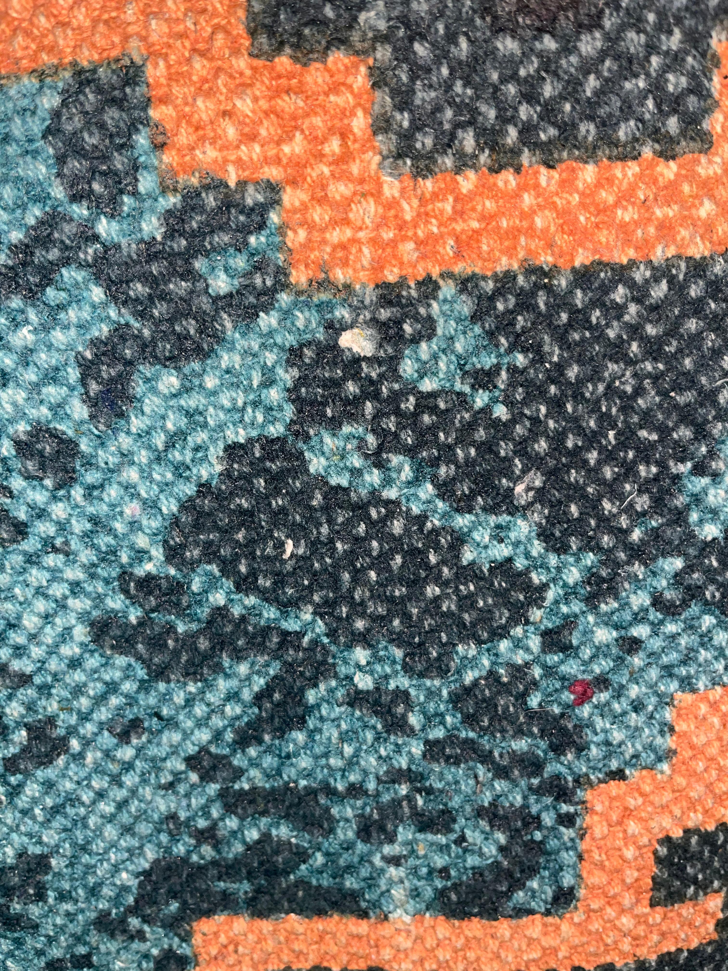 AS IS - 90X130 Cm Handmade Rug Kalgan-Kgn-10-S - DISPLAY ITEM - ebarza Furniture UAE | Shop Modern Furniture in Abu Dhabi & Dubai - مفروشات ايبازرا في الامارات | تسوق اثاث عصري وديكورات مميزة في دبي وابوظبي