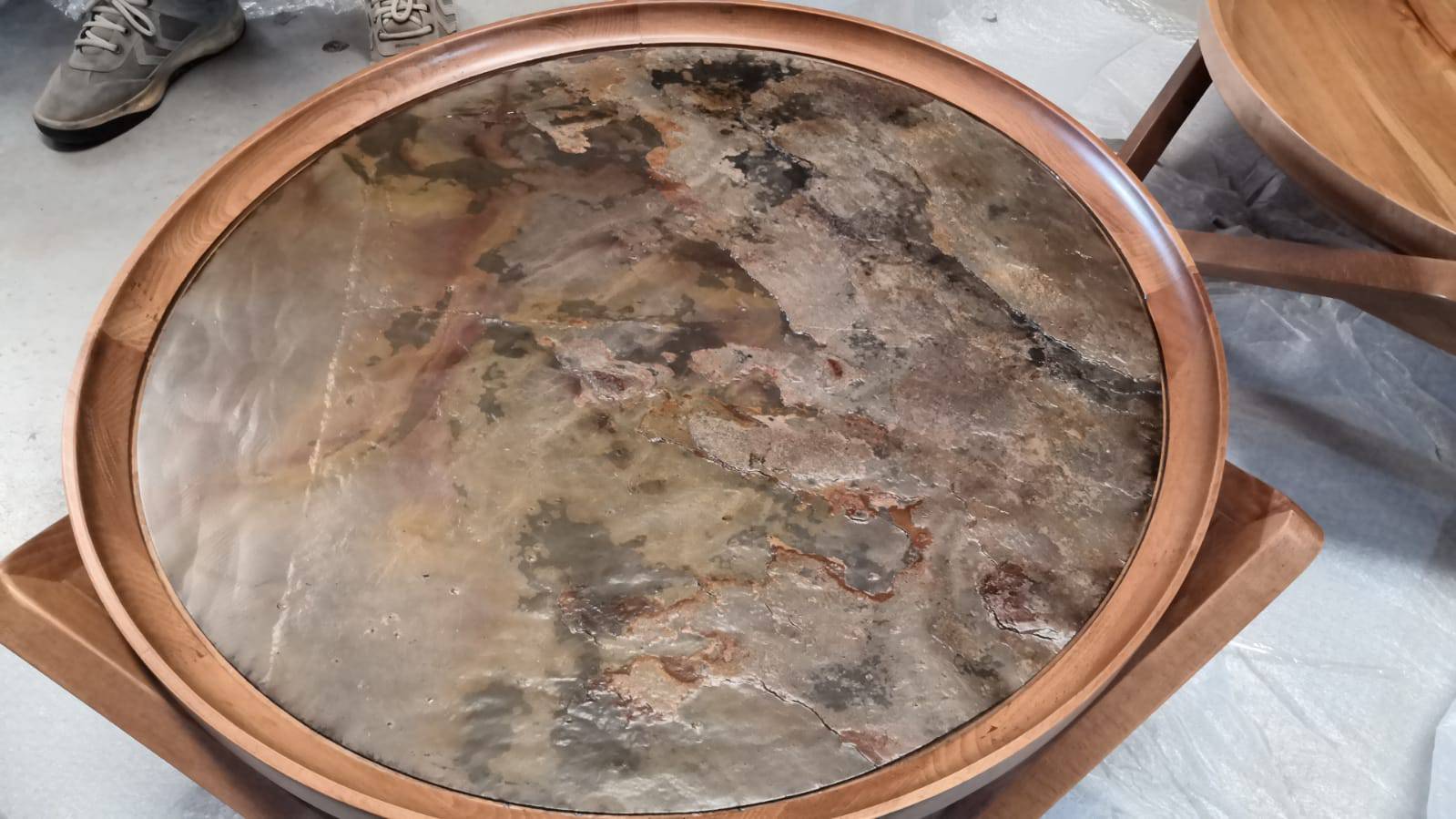 As Is Set Of 3 Passion Center Tables. - DISPLAY ITEM - ebarza Furniture UAE | Shop Modern Furniture in Abu Dhabi & Dubai - مفروشات ايبازرا في الامارات | تسوق اثاث عصري وديكورات مميزة في دبي وابوظبي