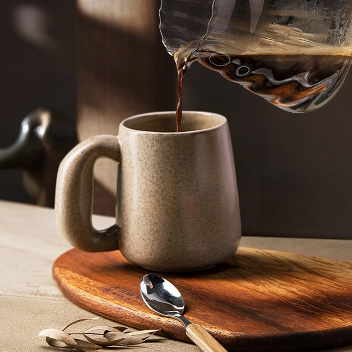 Asian Zen Mug by BEACON featuring a peaceful Asian-inspired design, perfect for hot beverages.