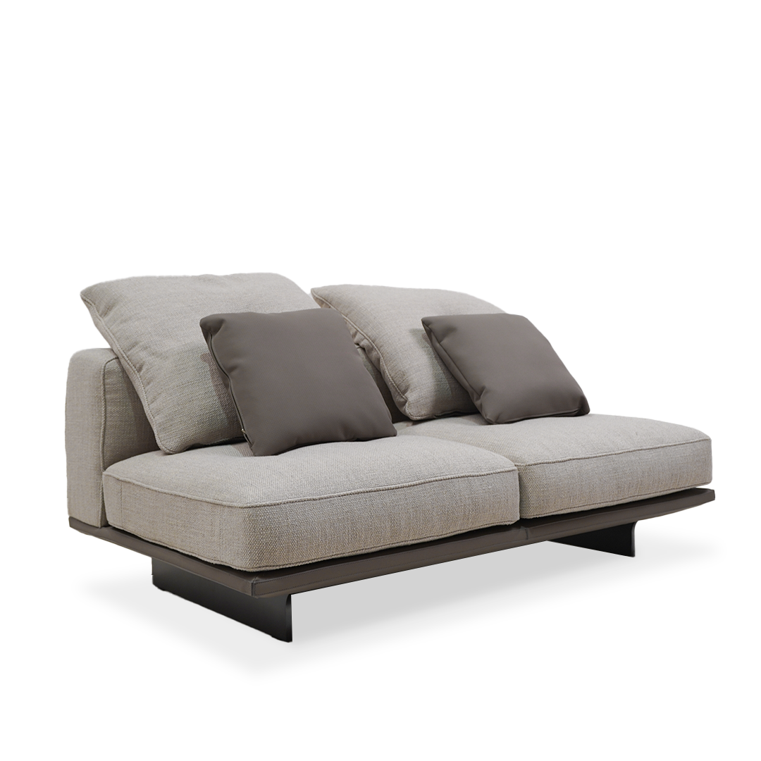 Avenor Armless 2-seater Sofa - SF091 - Sofas - ebarza Furniture UAE | Shop Modern Furniture in Abu Dhabi & Dubai - مفروشات ايبازرا في الامارات | تسوق اثاث عصري وديكورات مميزة في دبي وابوظبي