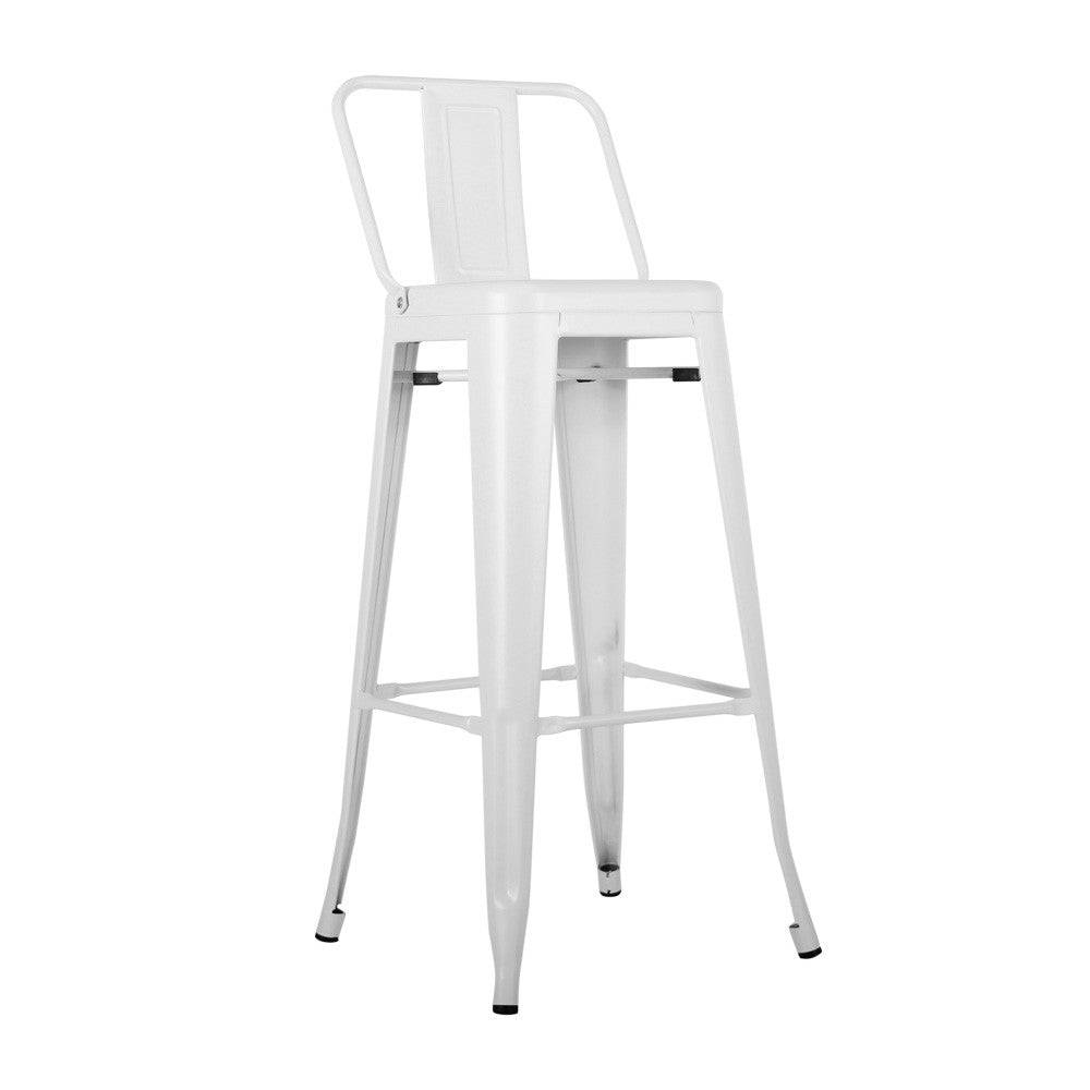 Buy Bar Stool Mc012PWhite ebarza Modern Furniture in Abu Dhabi & Dubai