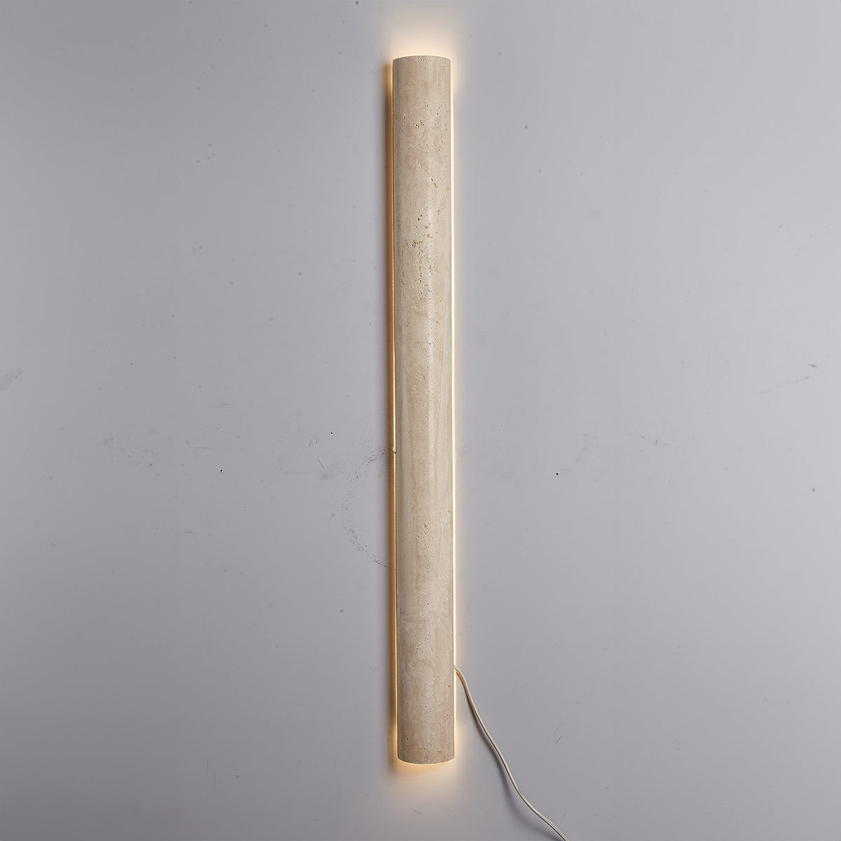 Beige Natural Travertine Marble Wall Lamp 60008-4W - Wall Lamps - ebarza Furniture UAE | Shop Modern Furniture in Abu Dhabi & Dubai - مفروشات ايبازرا في الامارات | تسوق اثاث عصري وديكورات مميزة في دبي وابوظبي
