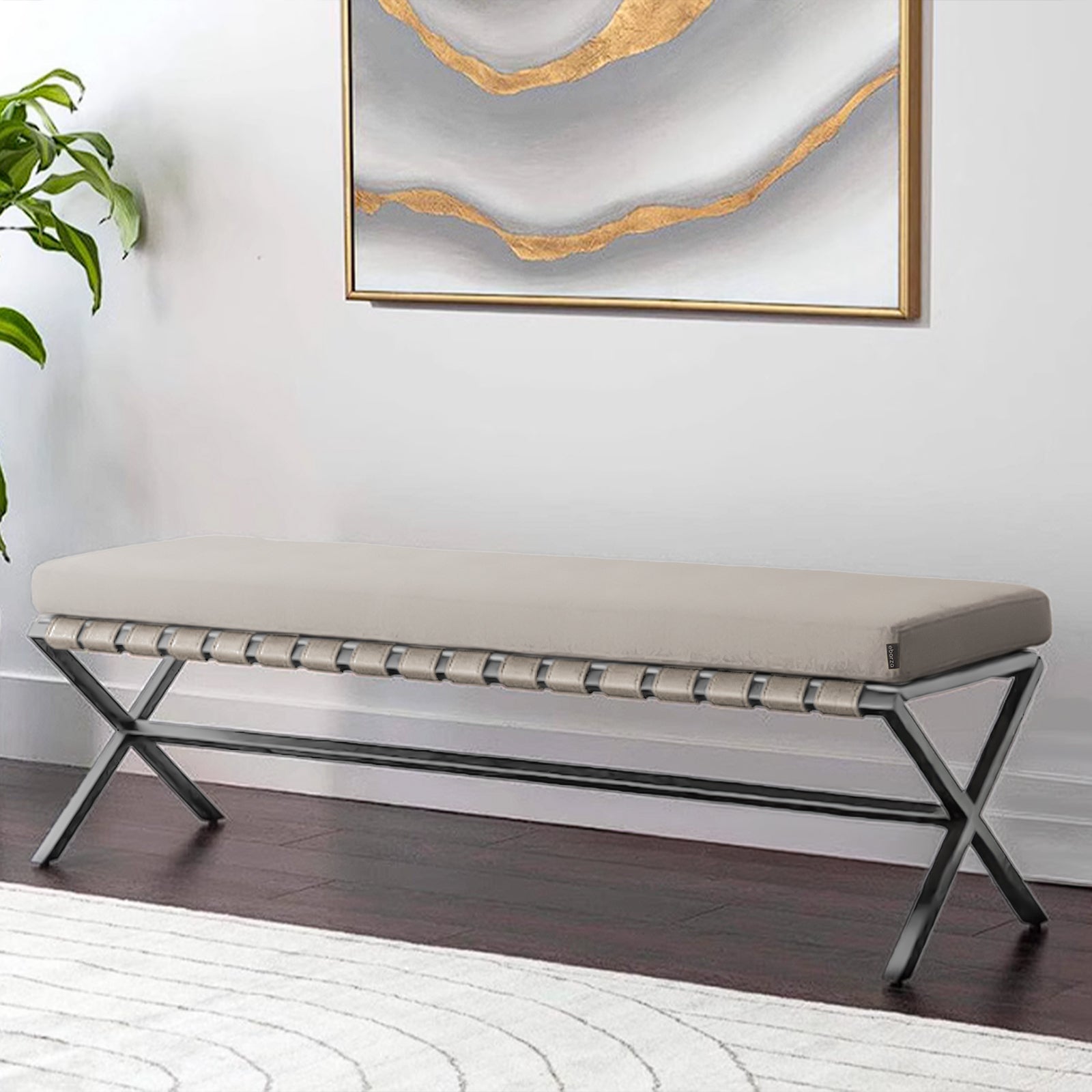 Bench ER-025 - Benches - ebarza Furniture UAE | Shop Modern Furniture in Abu Dhabi & Dubai - مفروشات ايبازرا في الامارات | تسوق اثاث عصري وديكورات مميزة في دبي وابوظبي