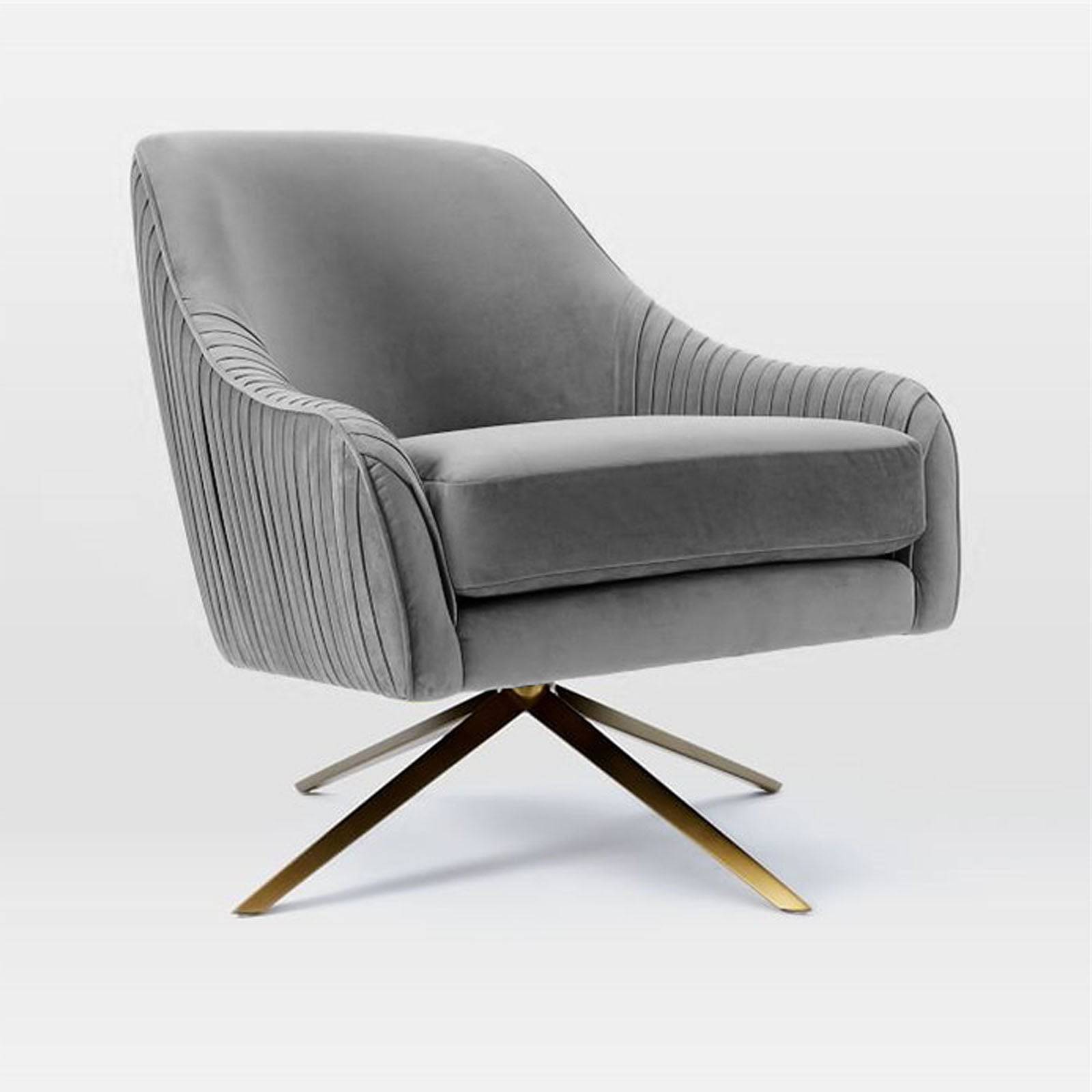 Bergen Lounge Chair Tg-216-G -  Lounge Chairs | كرسي صالة بيرغن - ebarza Furniture UAE | Shop Modern Furniture in Abu Dhabi & Dubai - مفروشات ايبازرا في الامارات | تسوق اثاث عصري وديكورات مميزة في دبي وابوظبي