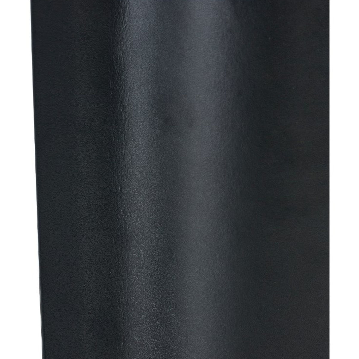 Black flower vase by Beacon, large L size, sleek cylindrical design, ideal for floral arrangements or decorative display.